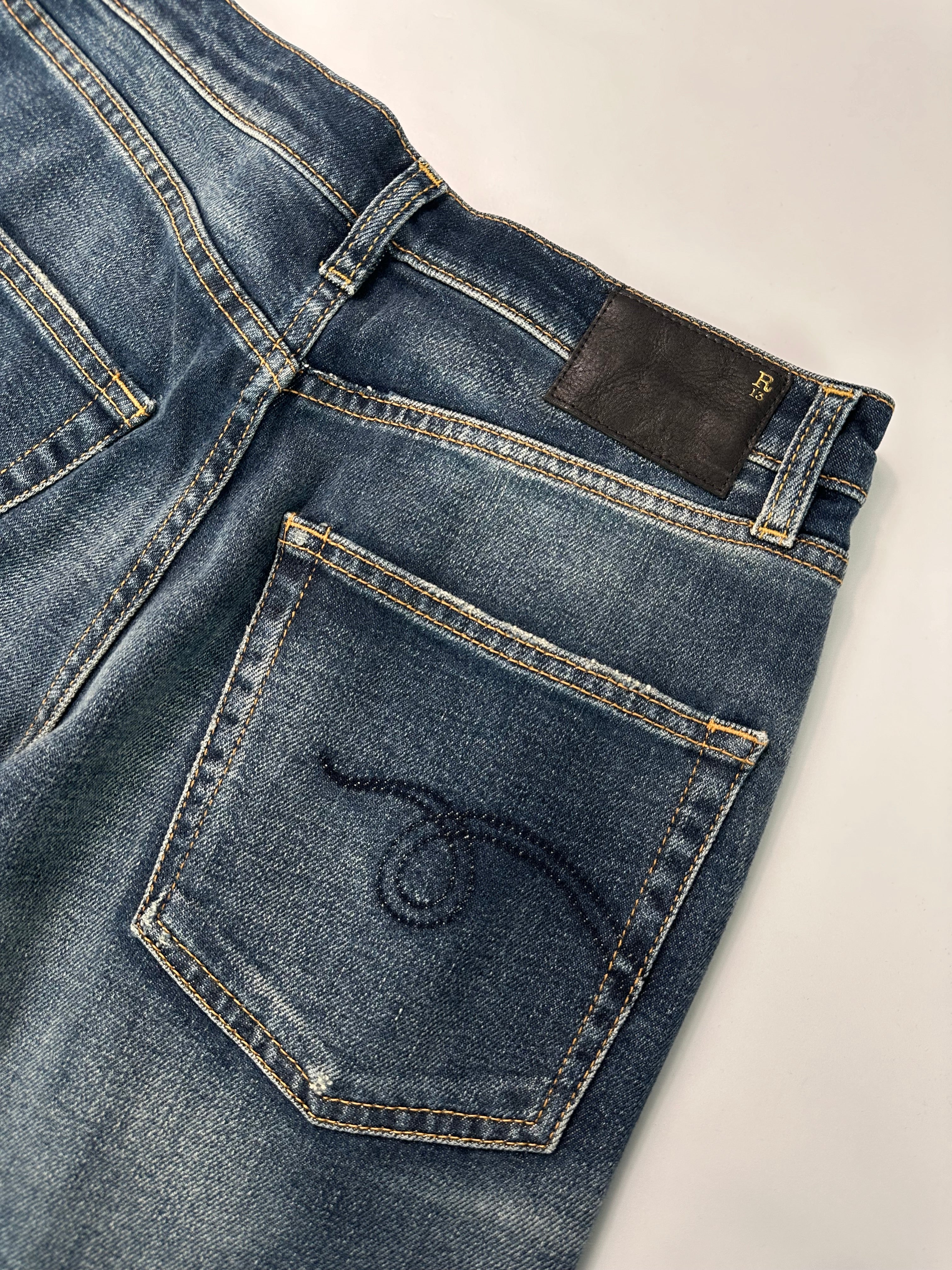 Damon Jeans Plissettato
