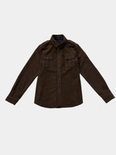 Brown Long Sleeve Shirt -  | dBlank