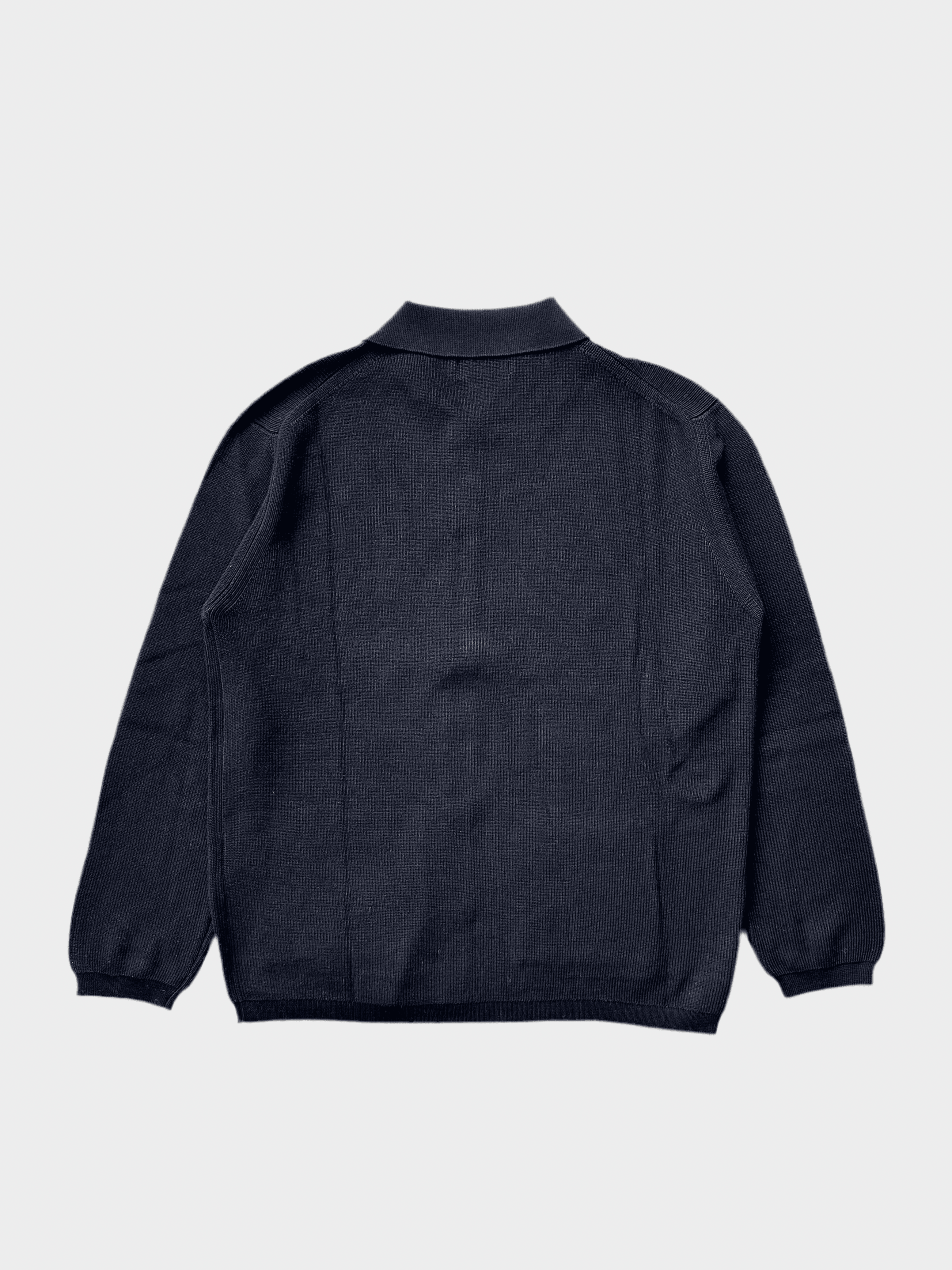 Mesh Polo Cardigan