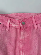 Women's Pink Straight Leg Denim Pants -  | dBlank