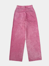 Women's Pink Straight Leg Denim Pants -  | dBlank