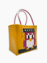 Yellow Basketball Bag With Penguin Graphic -  | dBlank