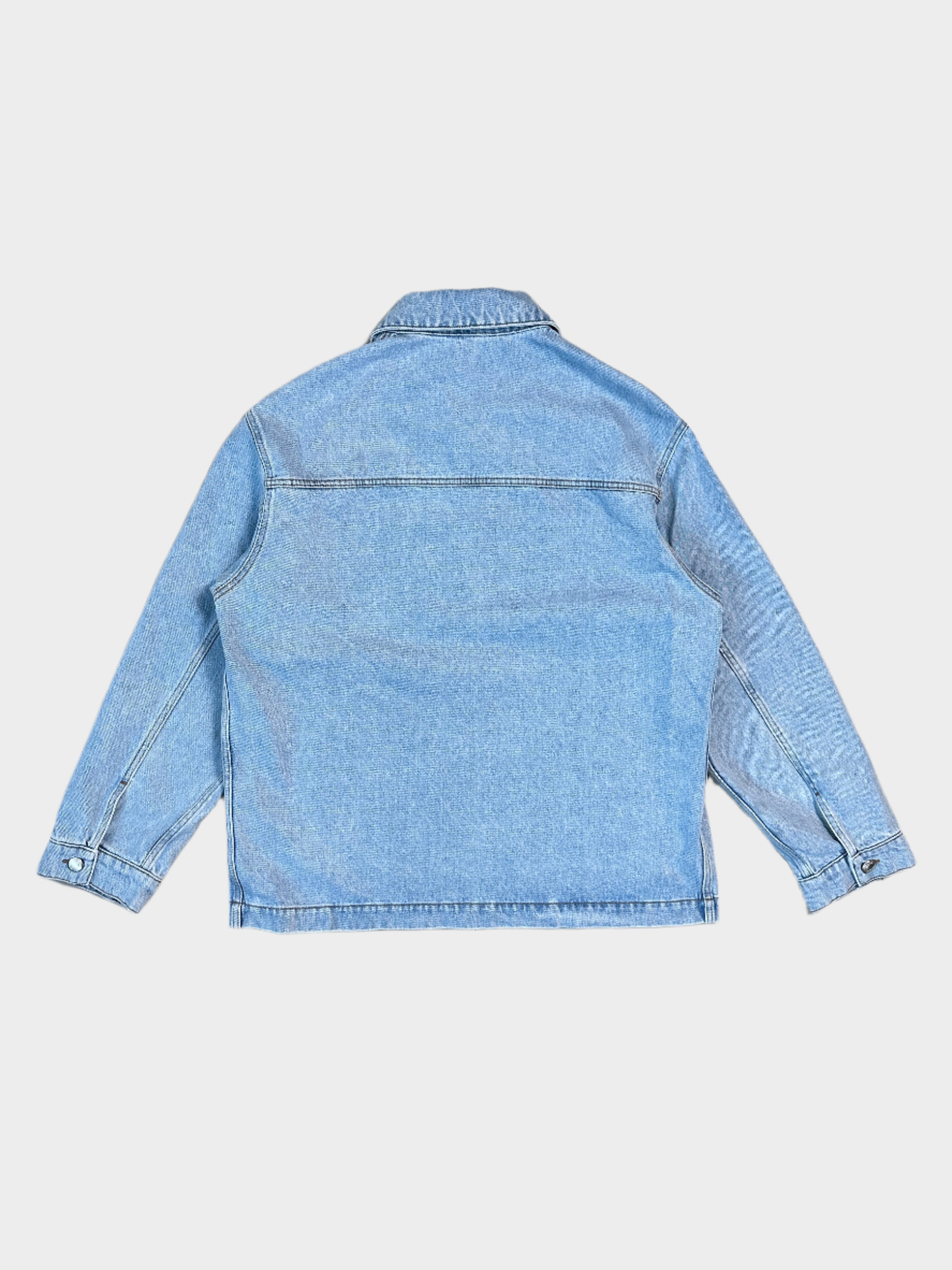 Graffiti Logo Denim Jacket