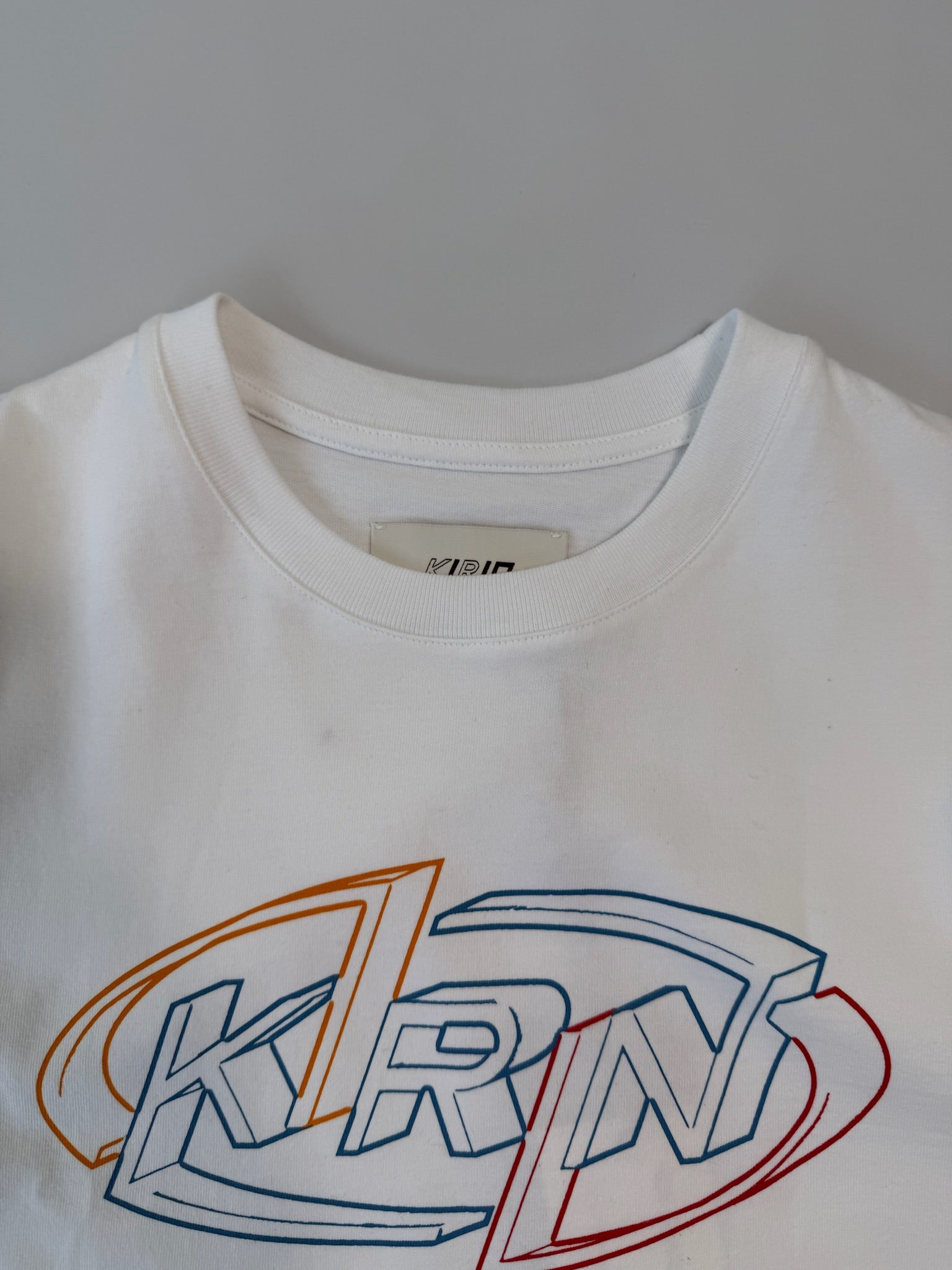 T-Shirt Bianca Con Stampa