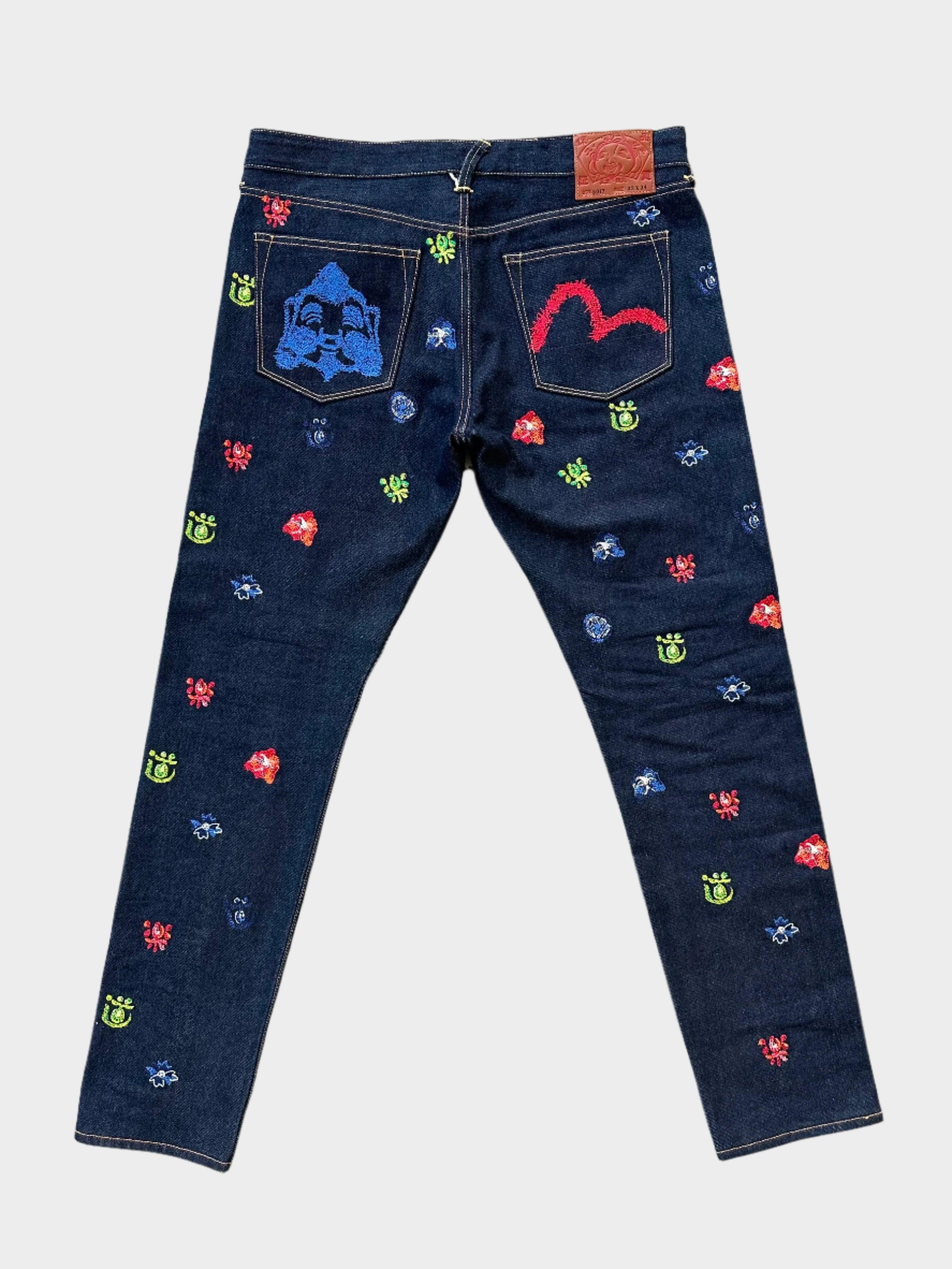 Embroidery Jeans