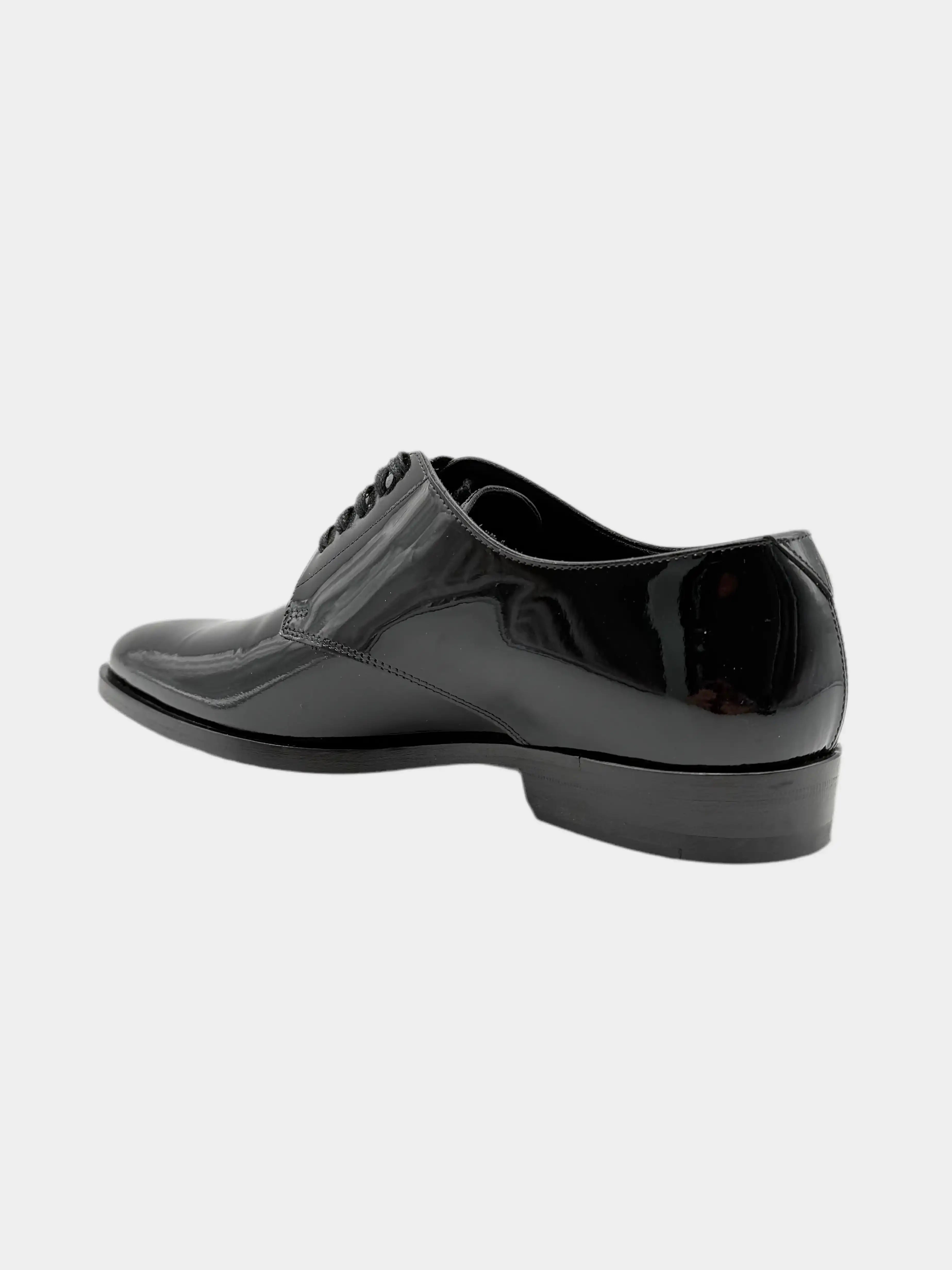 Stringate In Vernice Nera