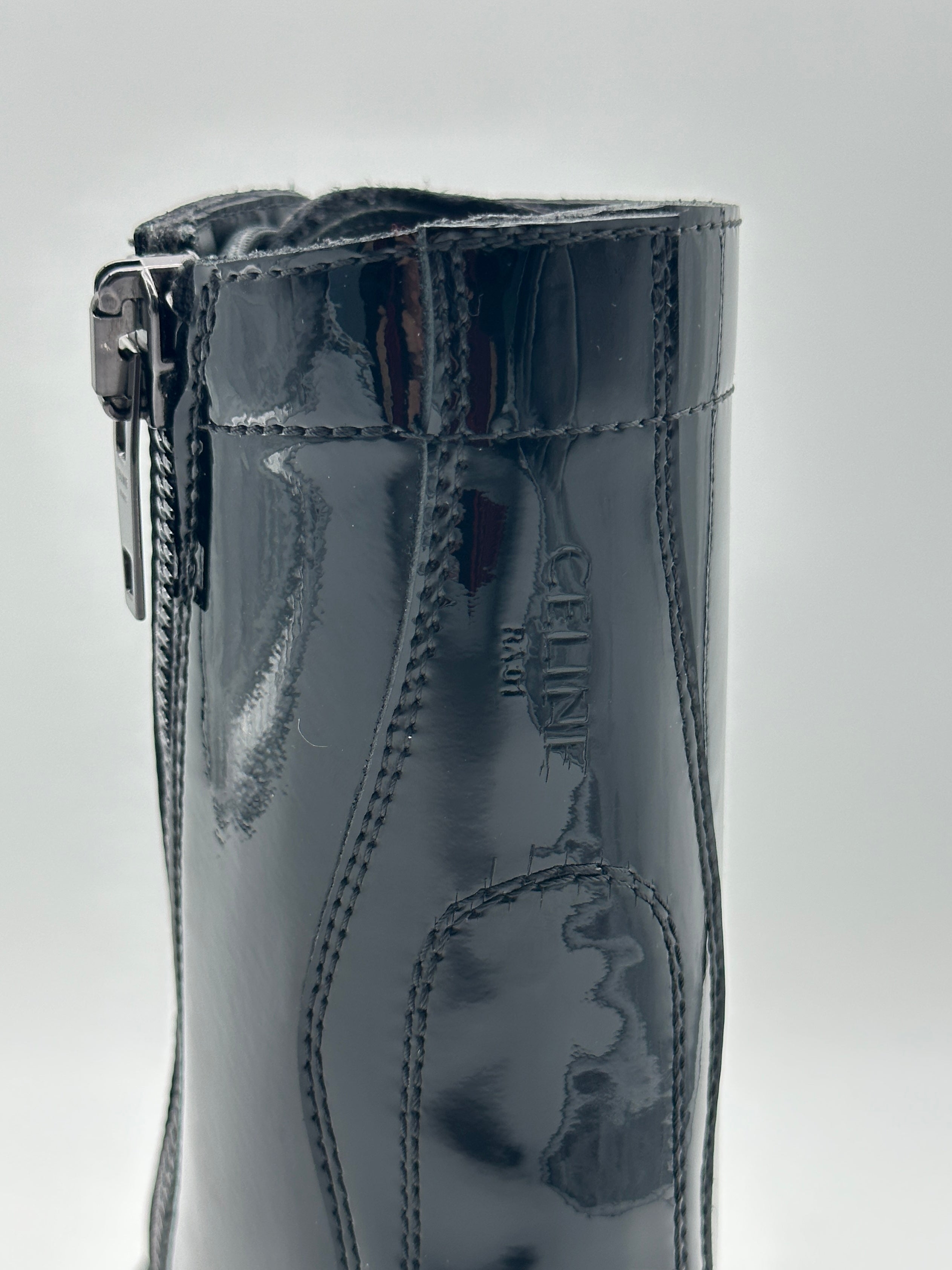 Lacquered Boot