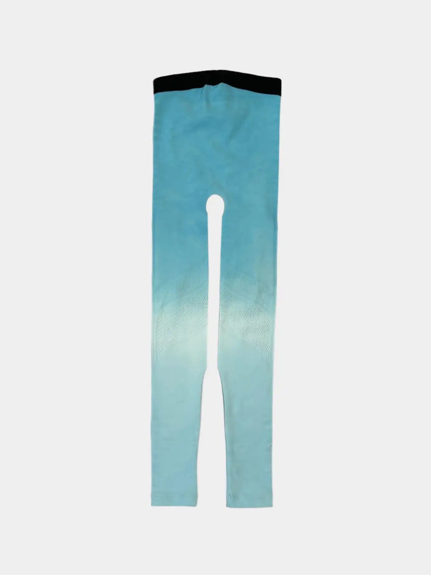 Leggings Azzurri Seamless Con Logo
