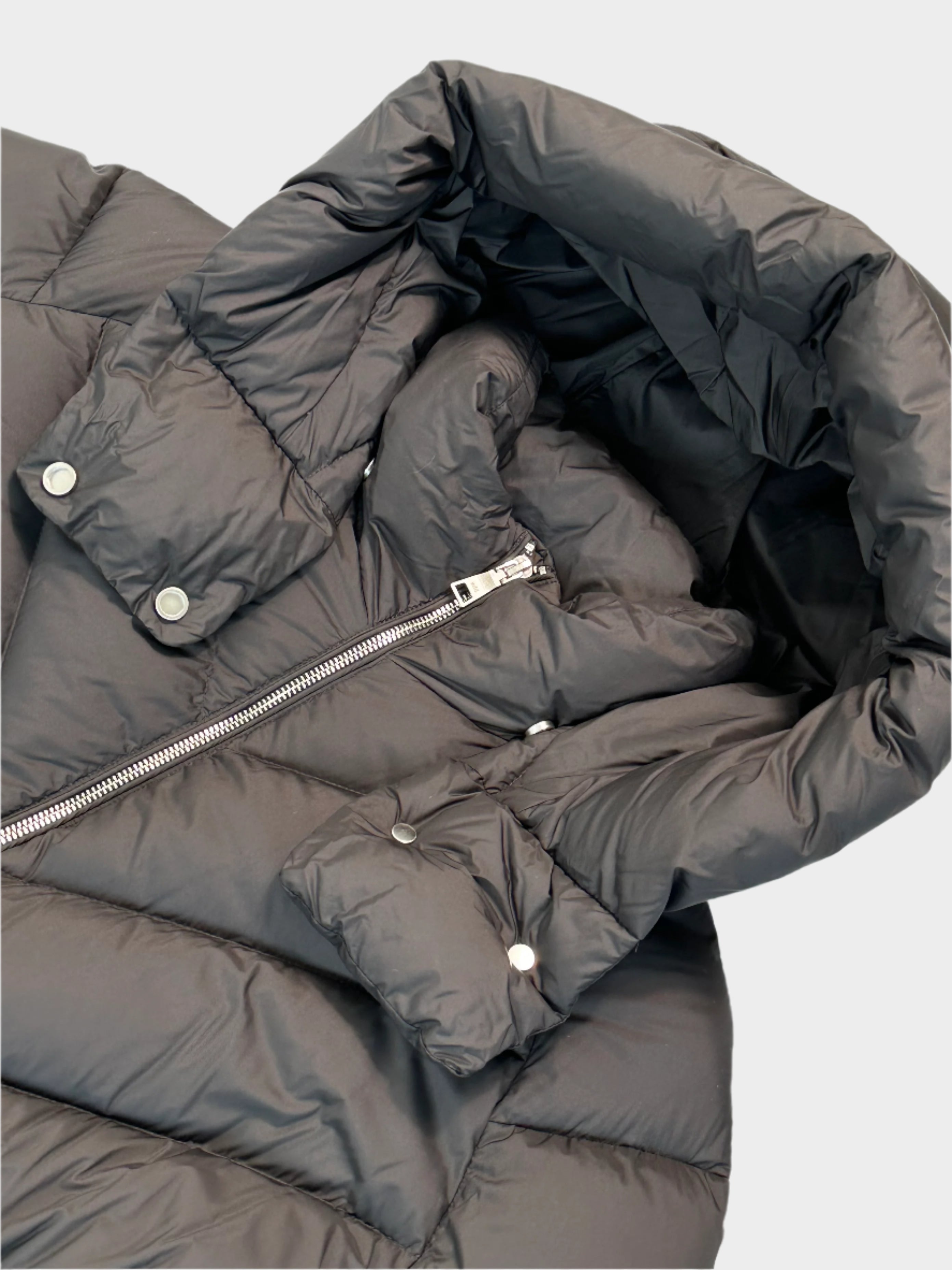 Noir Puffer Coat