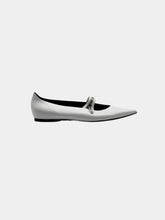 Pointed Calfskin Ballerinas -  | dBlank