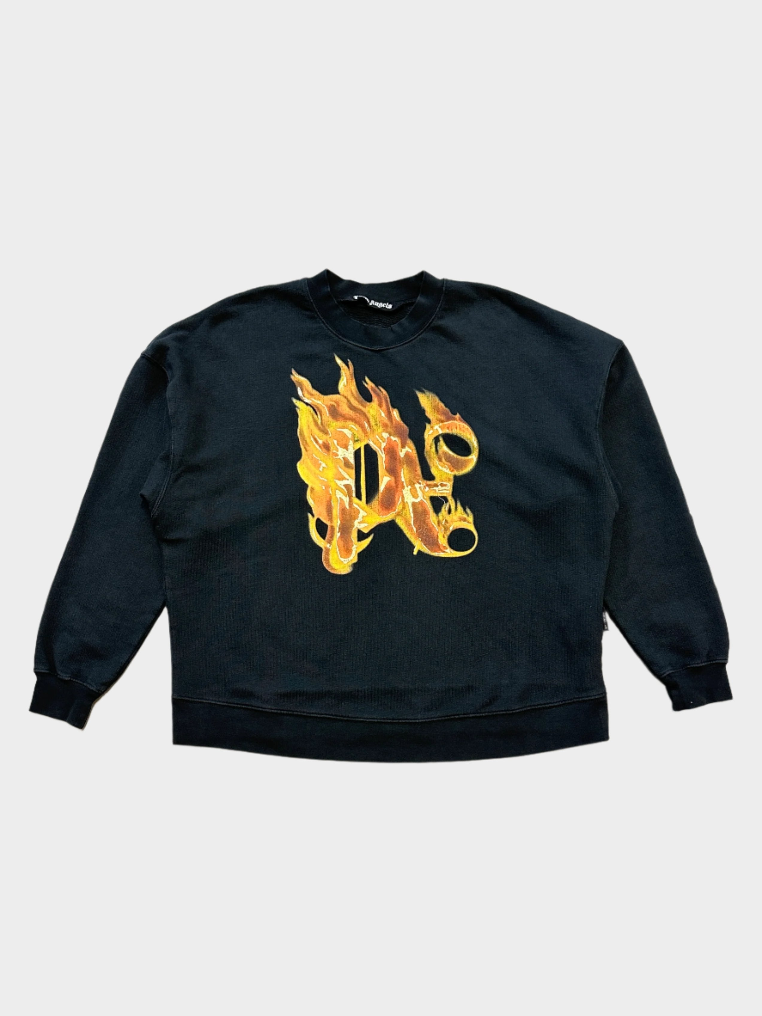 Crewneck Burning Monogram