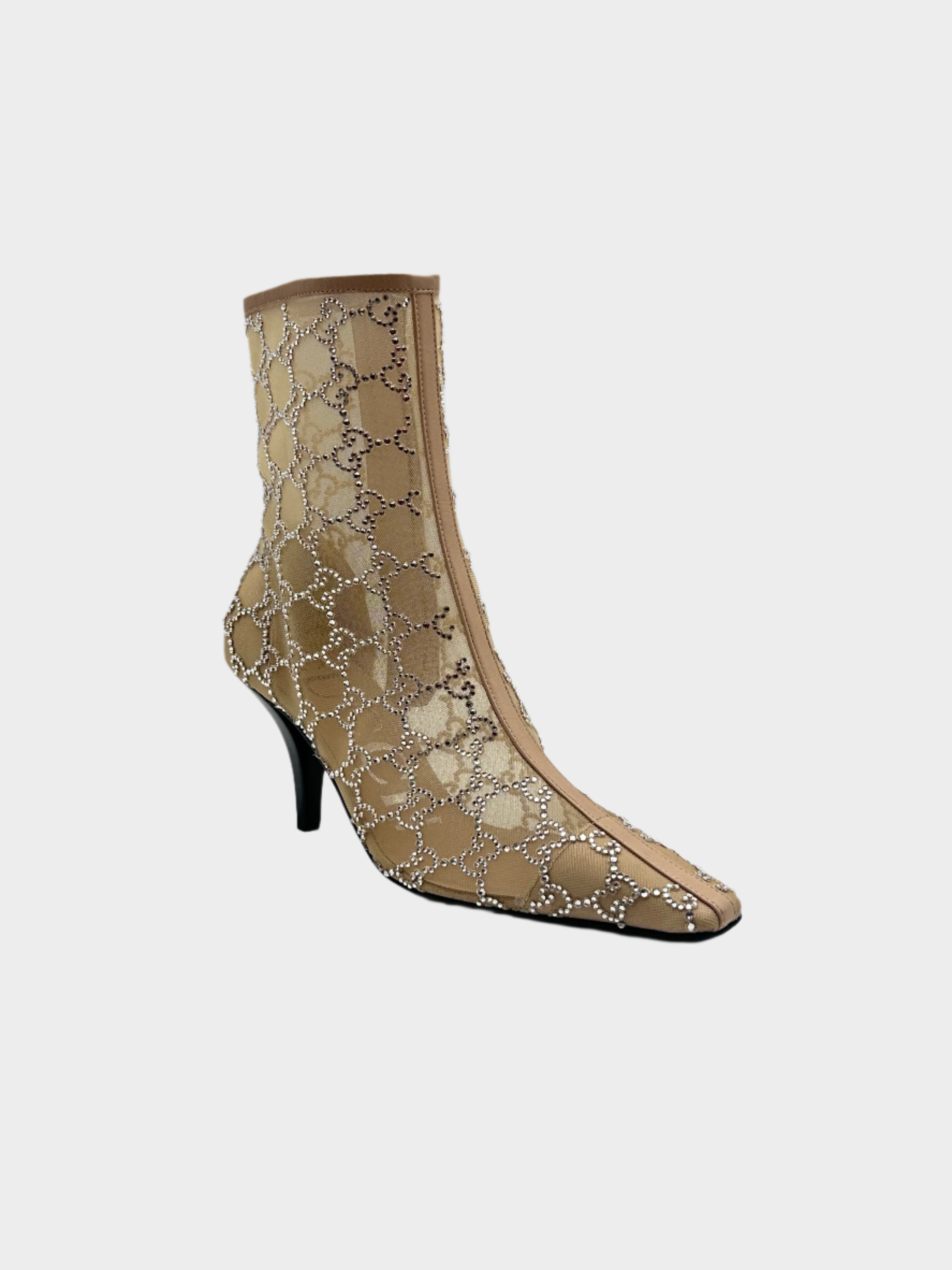 Heel Boot GG Crystal Mesh