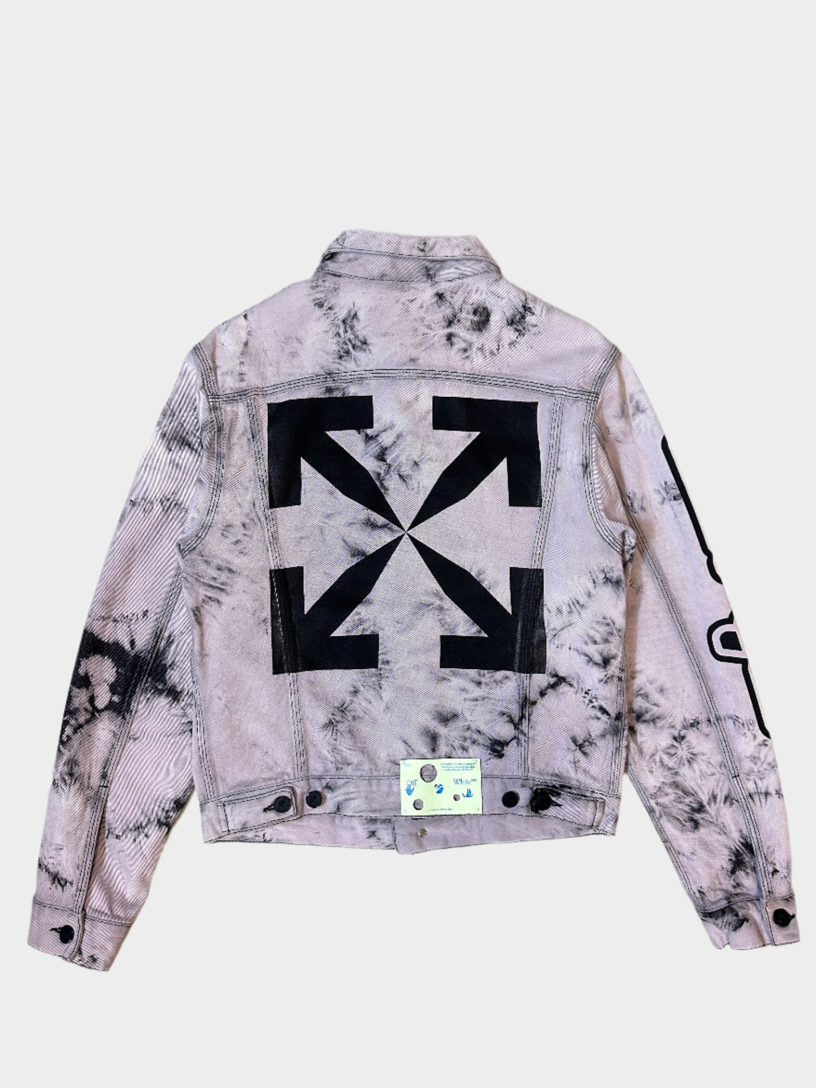 Tie-Dye Denim Jacket