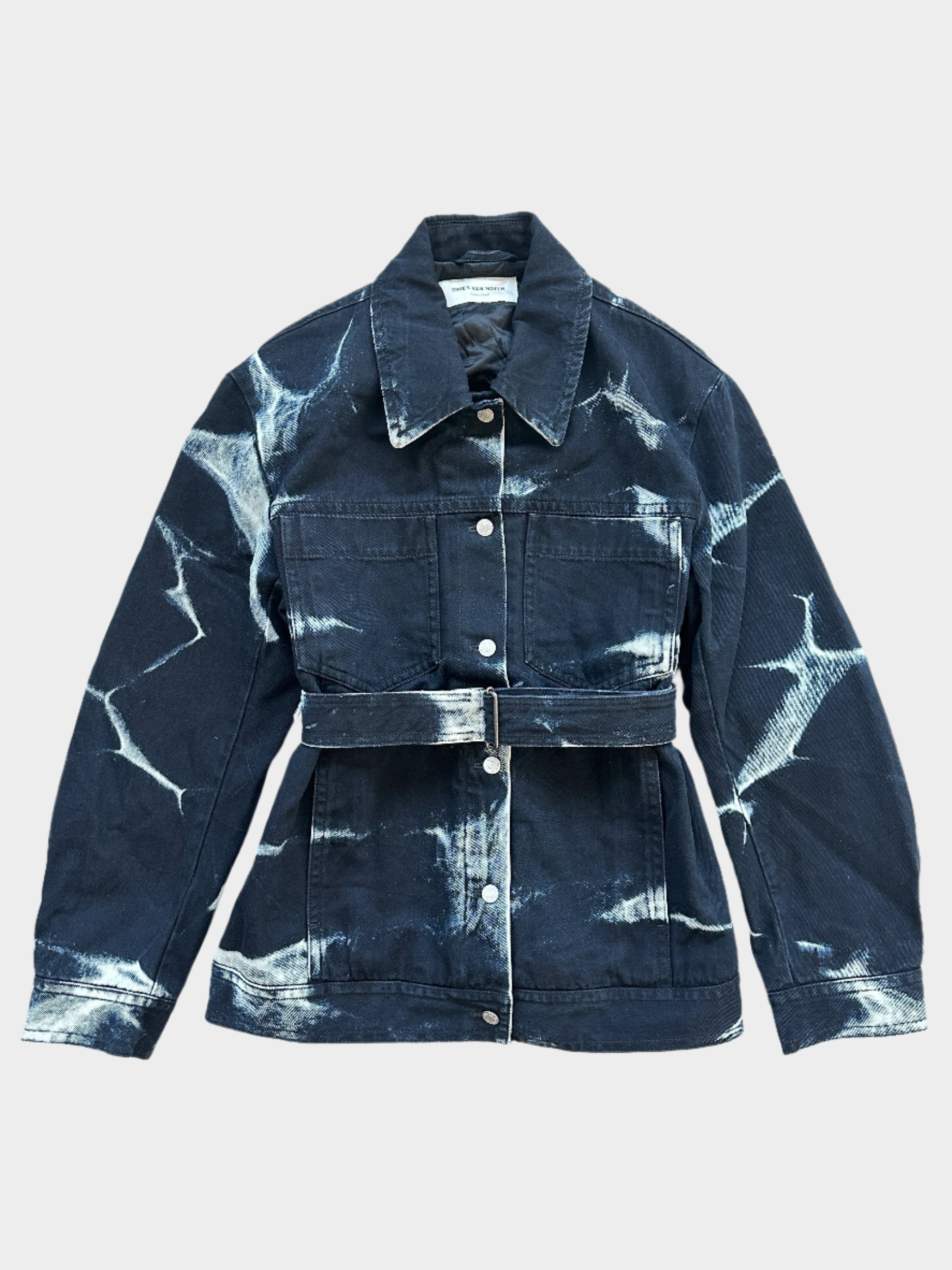 Tie-Dye Denim Jacket