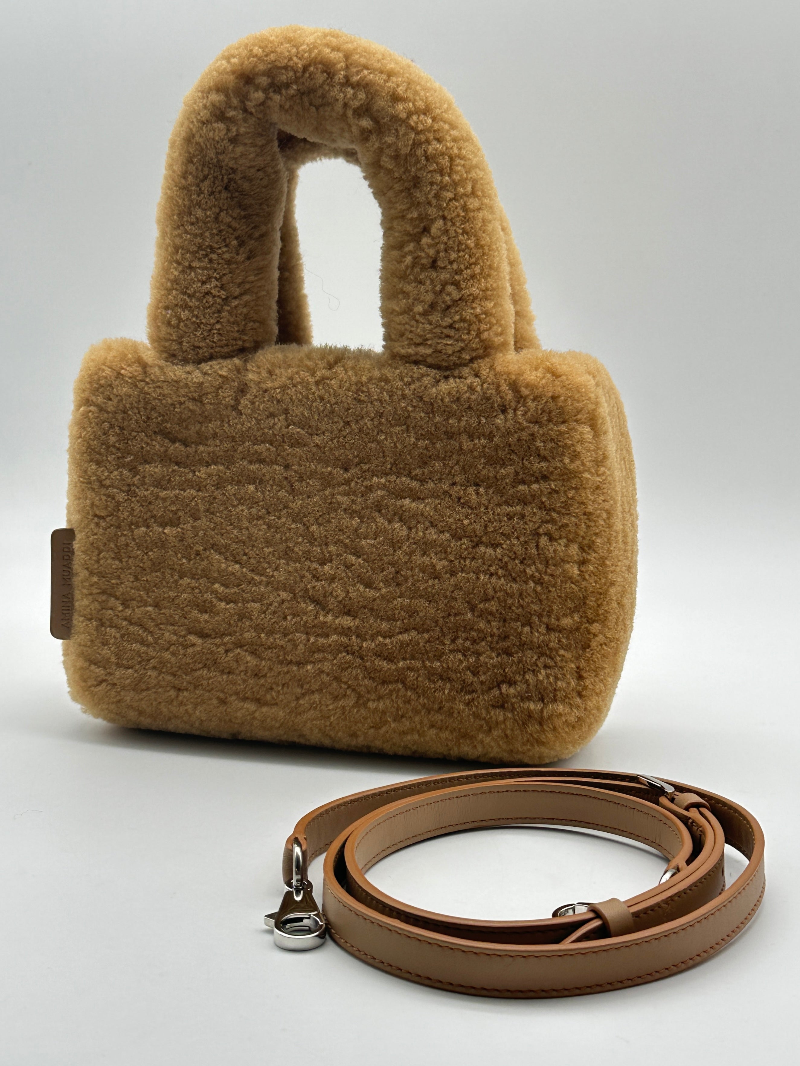 Shearling Tote Bag