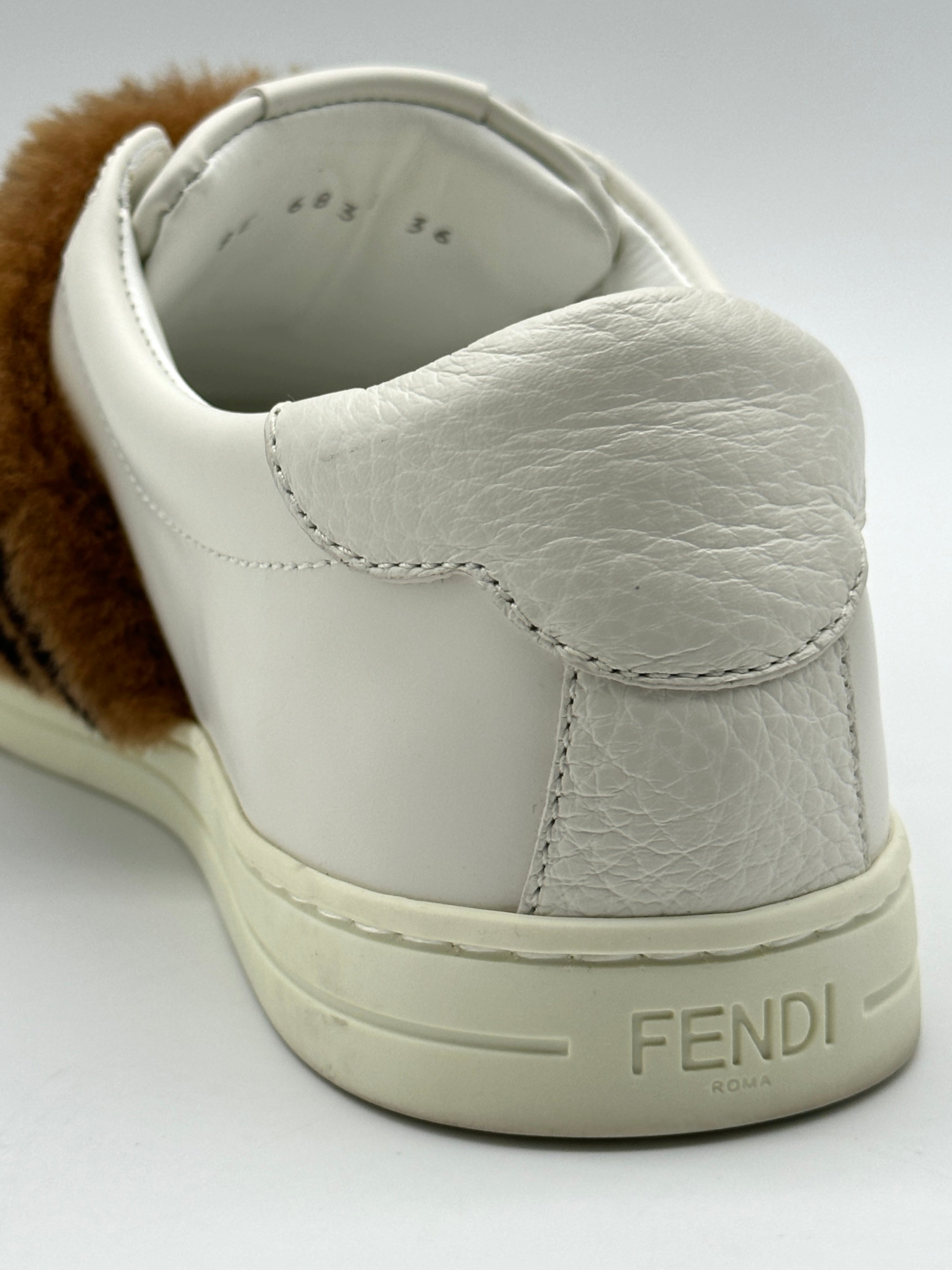 Sneakers With Fur