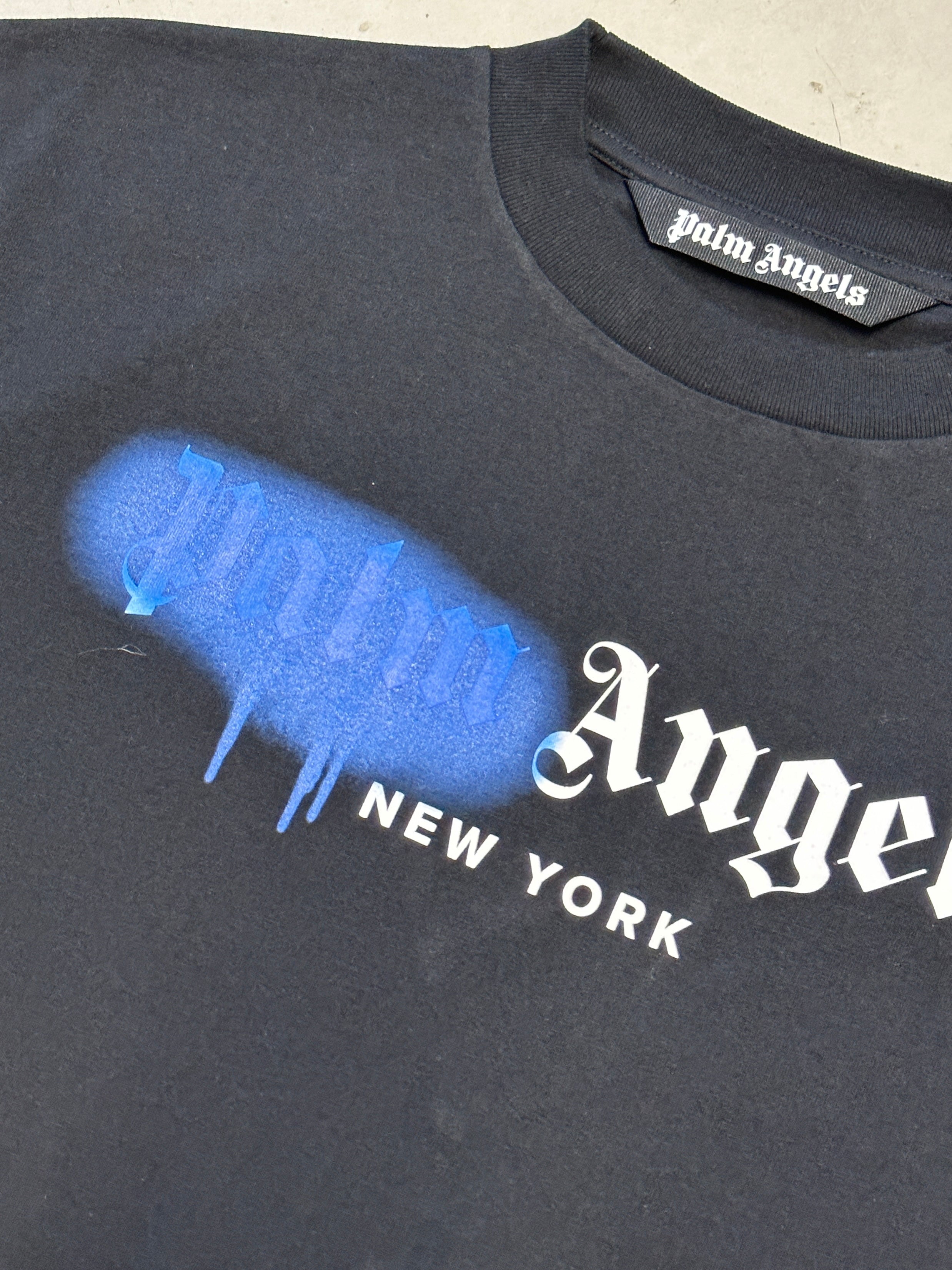 Sprayed Logo T-Shirt New York