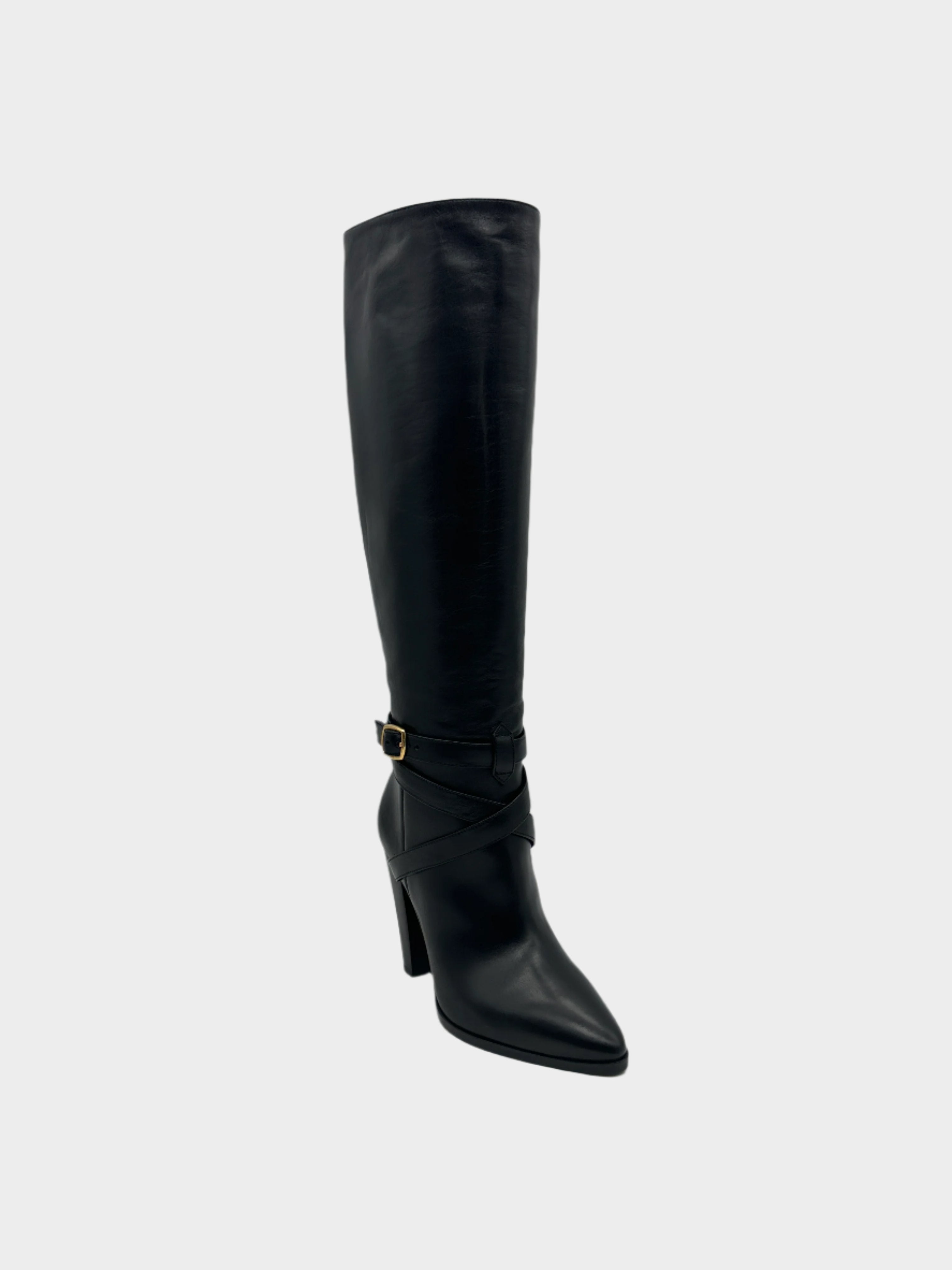 Mid Slouchy Buckle Boot