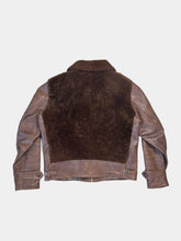 Shearling Leather Jacket -  | dBlank