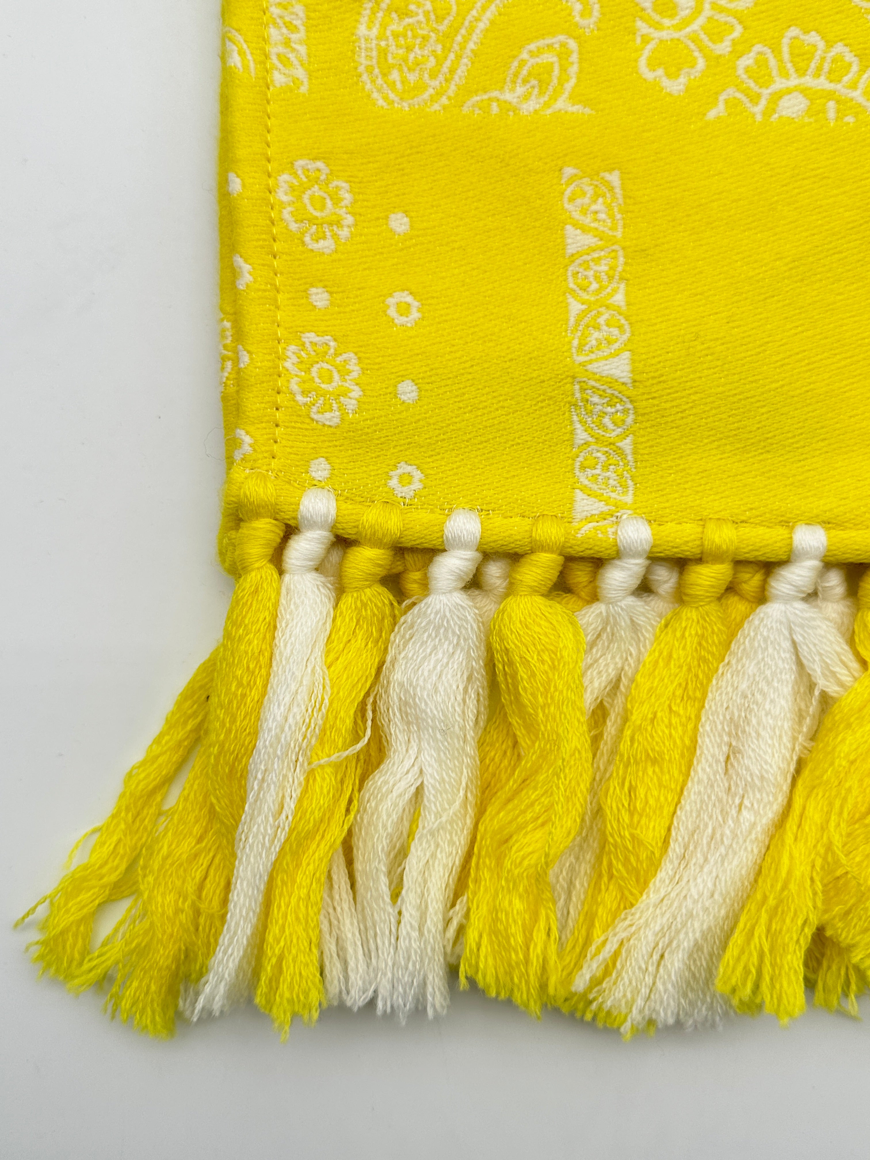 Yellow Bandana Scarf