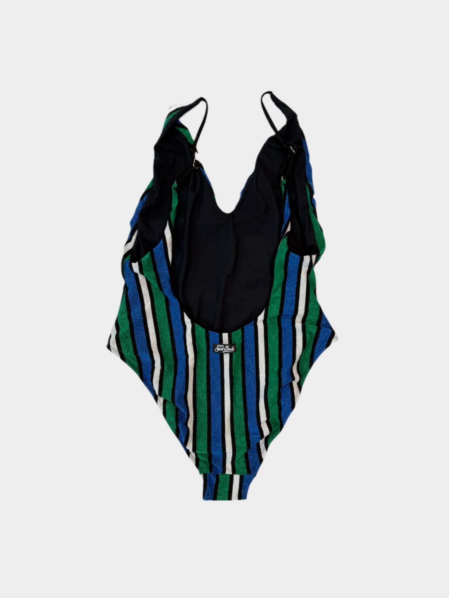 Costume Intero Catalina Lux Stripes Blu Emerald Silver