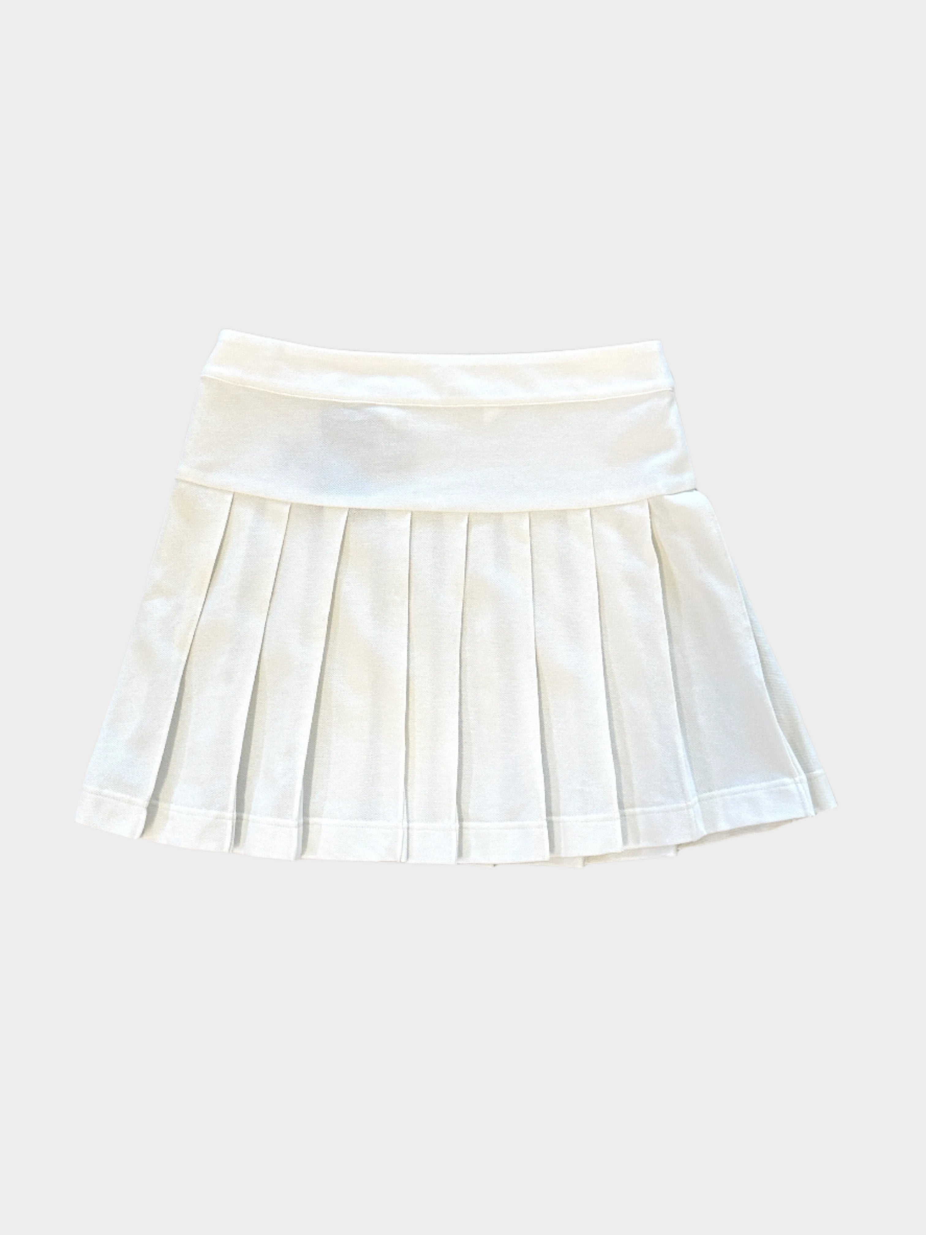 Pleated Mini Skirt