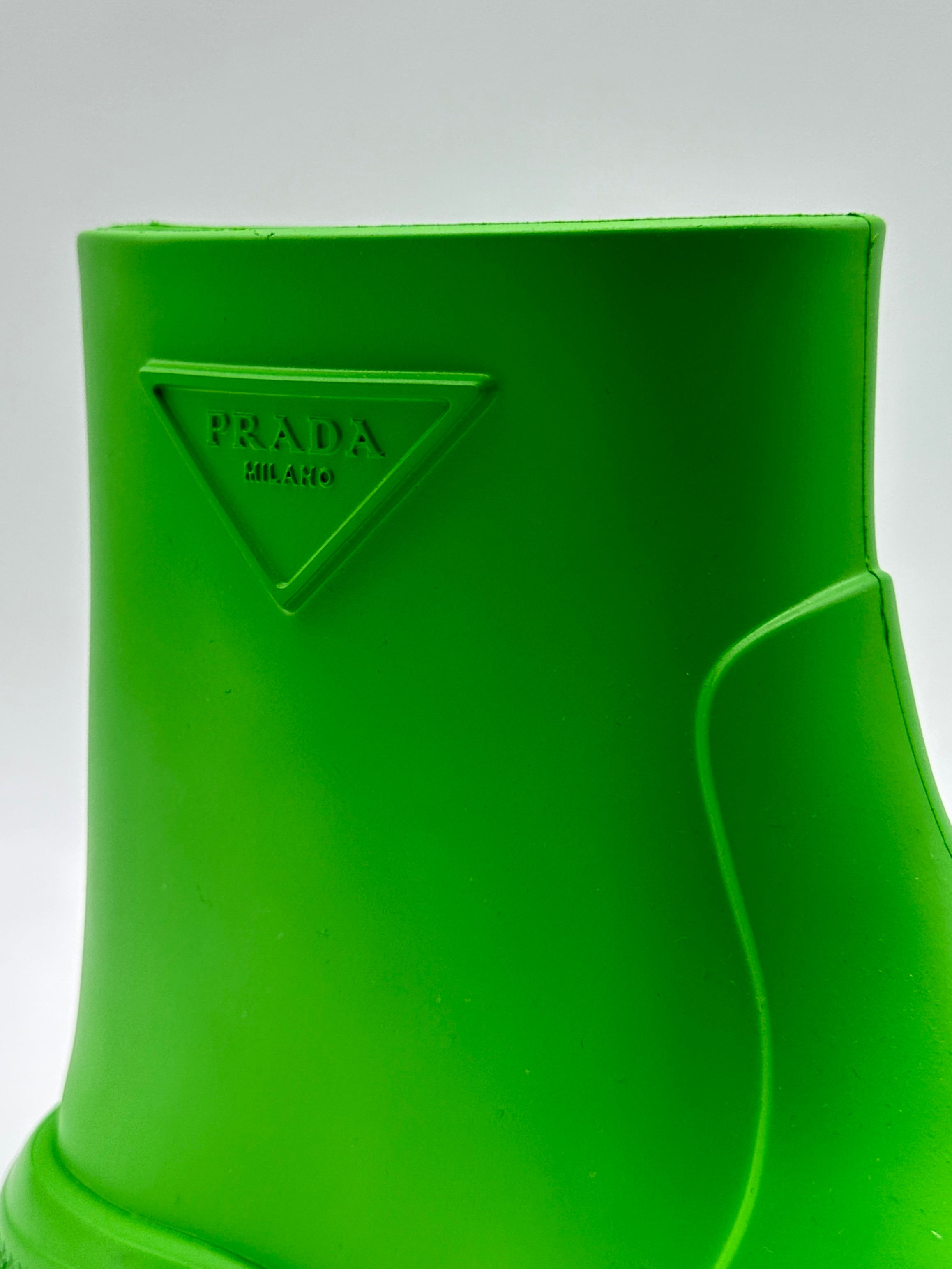 Green Rubber Boots