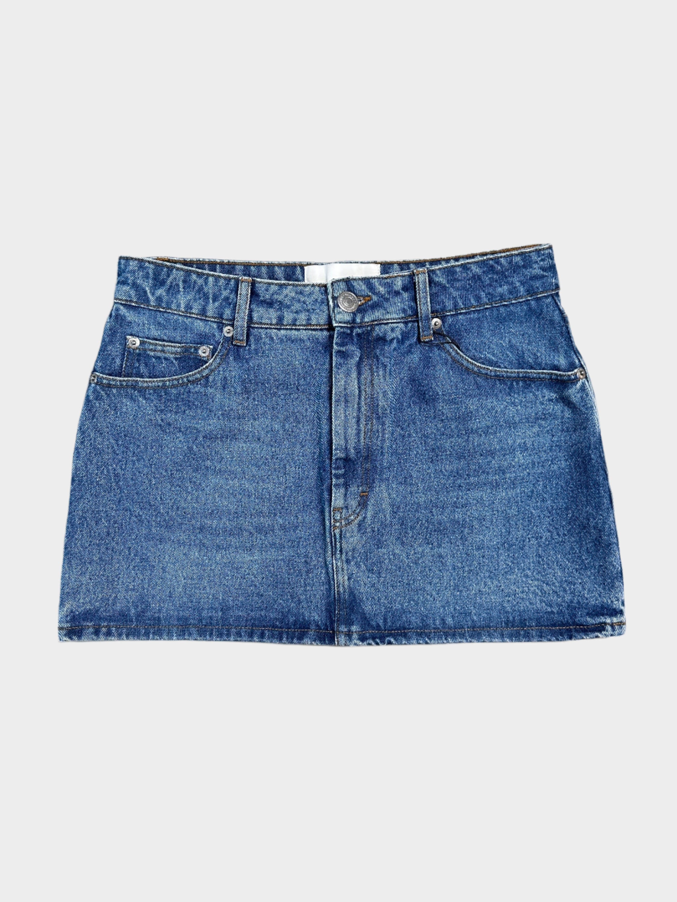 Denim Mini Skirt