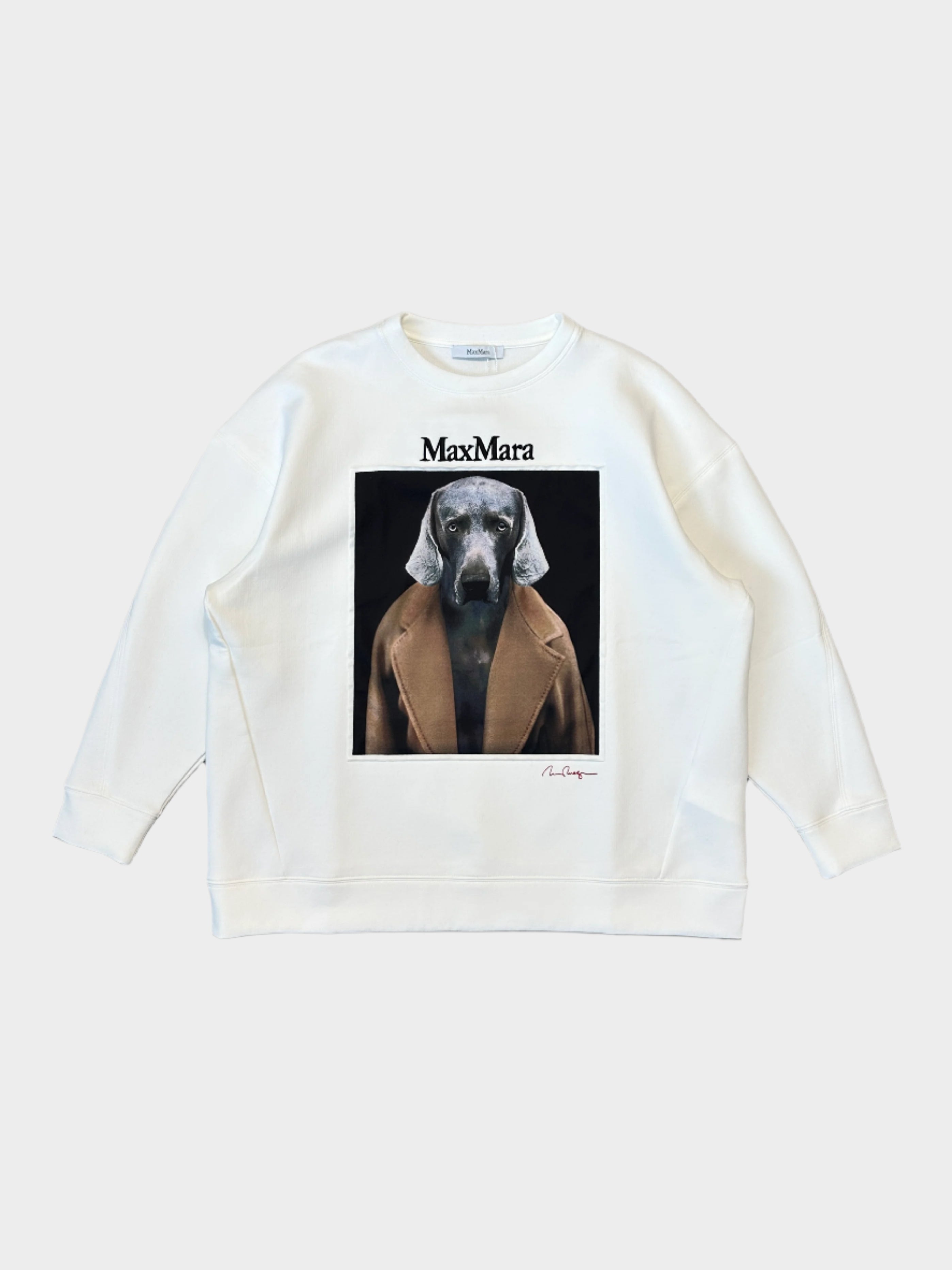 Dog Print Crewneck