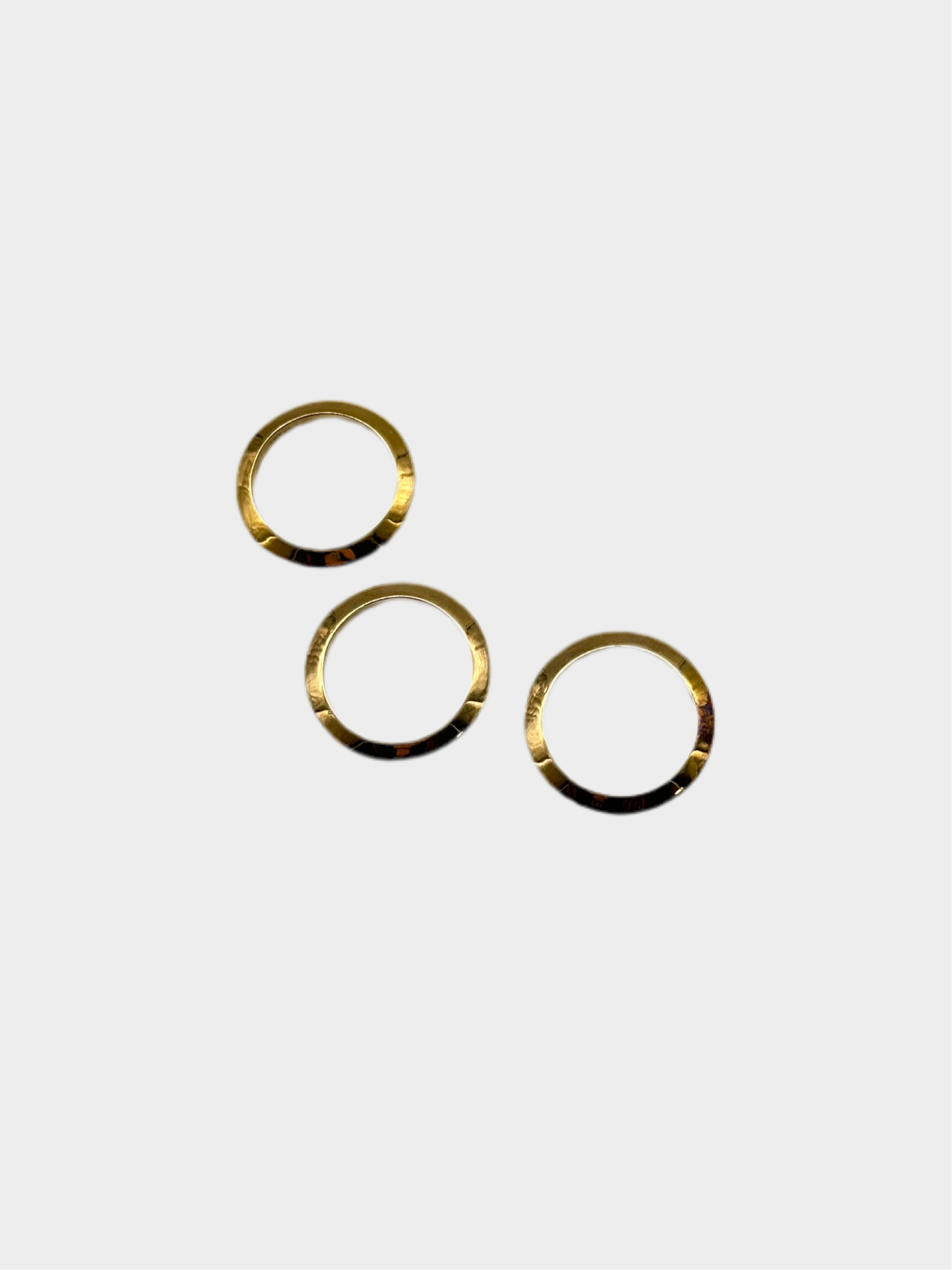 Triple Gold Rings