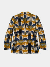 Double Breasted Blazer With Classic Pattern -  | dBlank