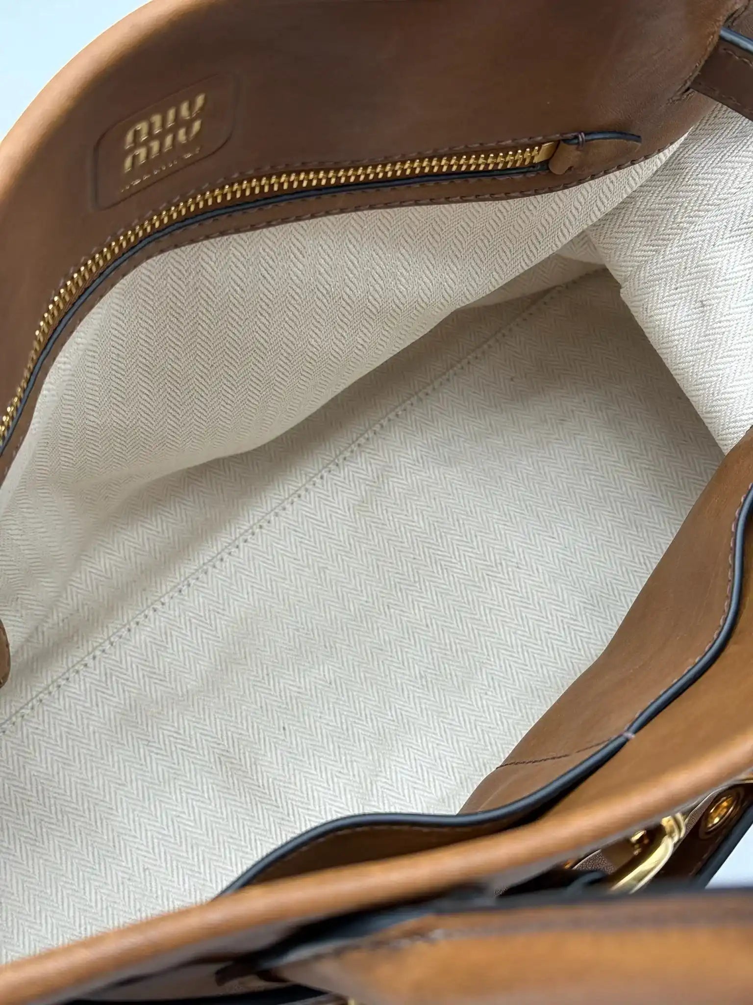Brown Aventure Bag In Nappa
