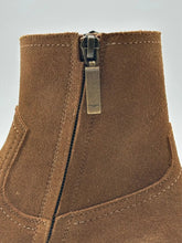 Stivaletti in Camoscio con Tacco Marroni -  | dBlank