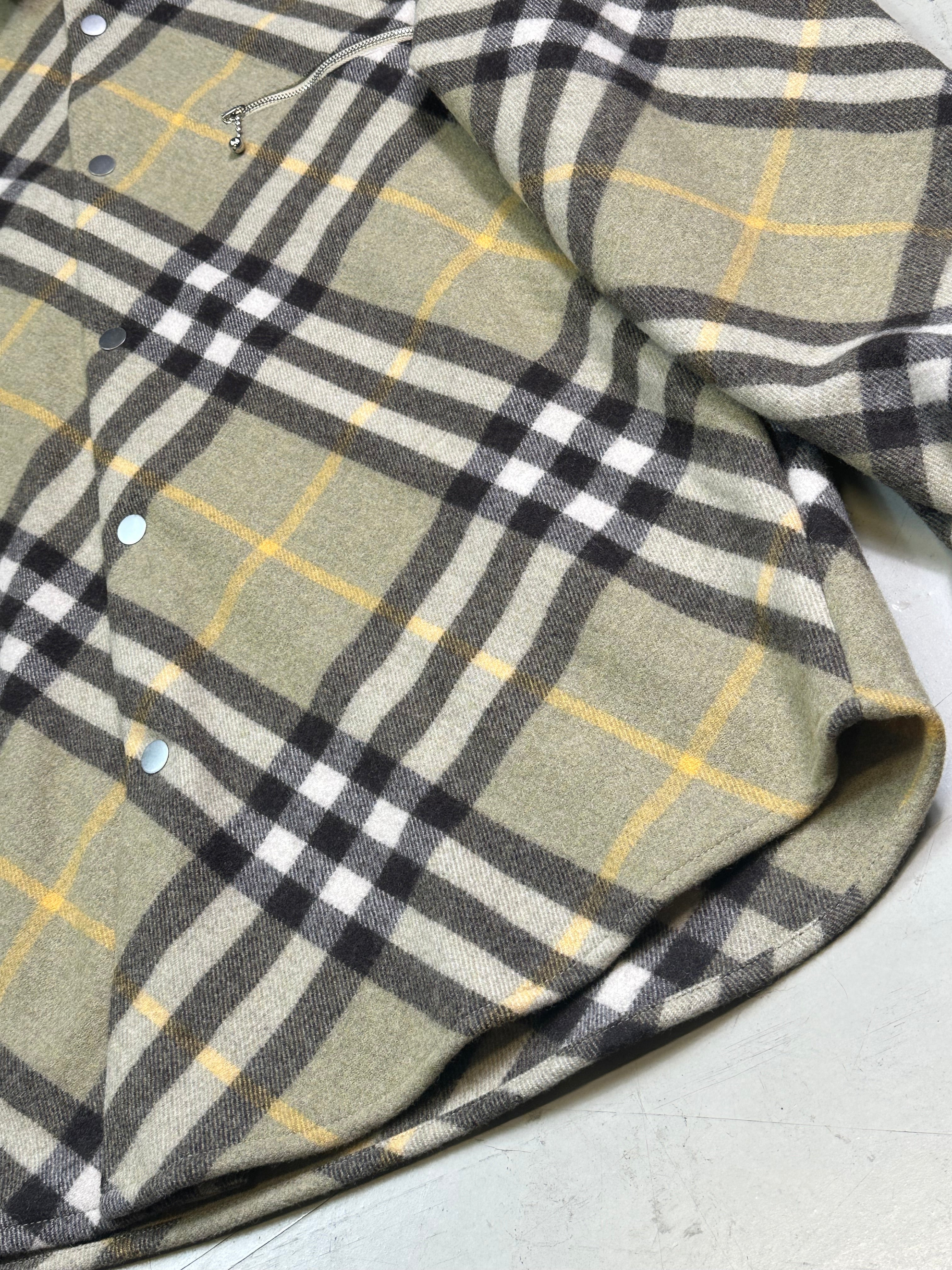 Wool Checked Jacket