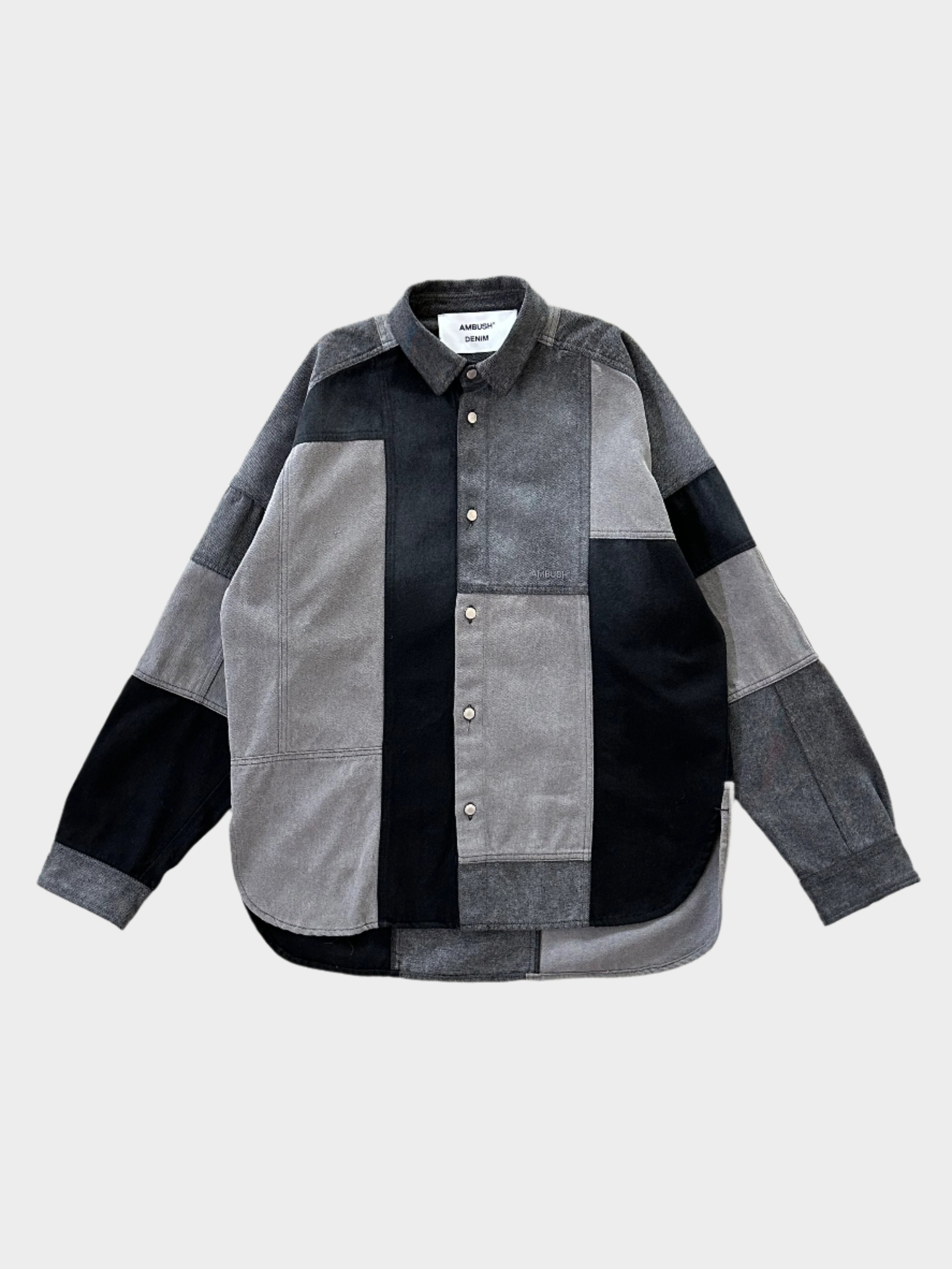 Patchwork Denim Shirt