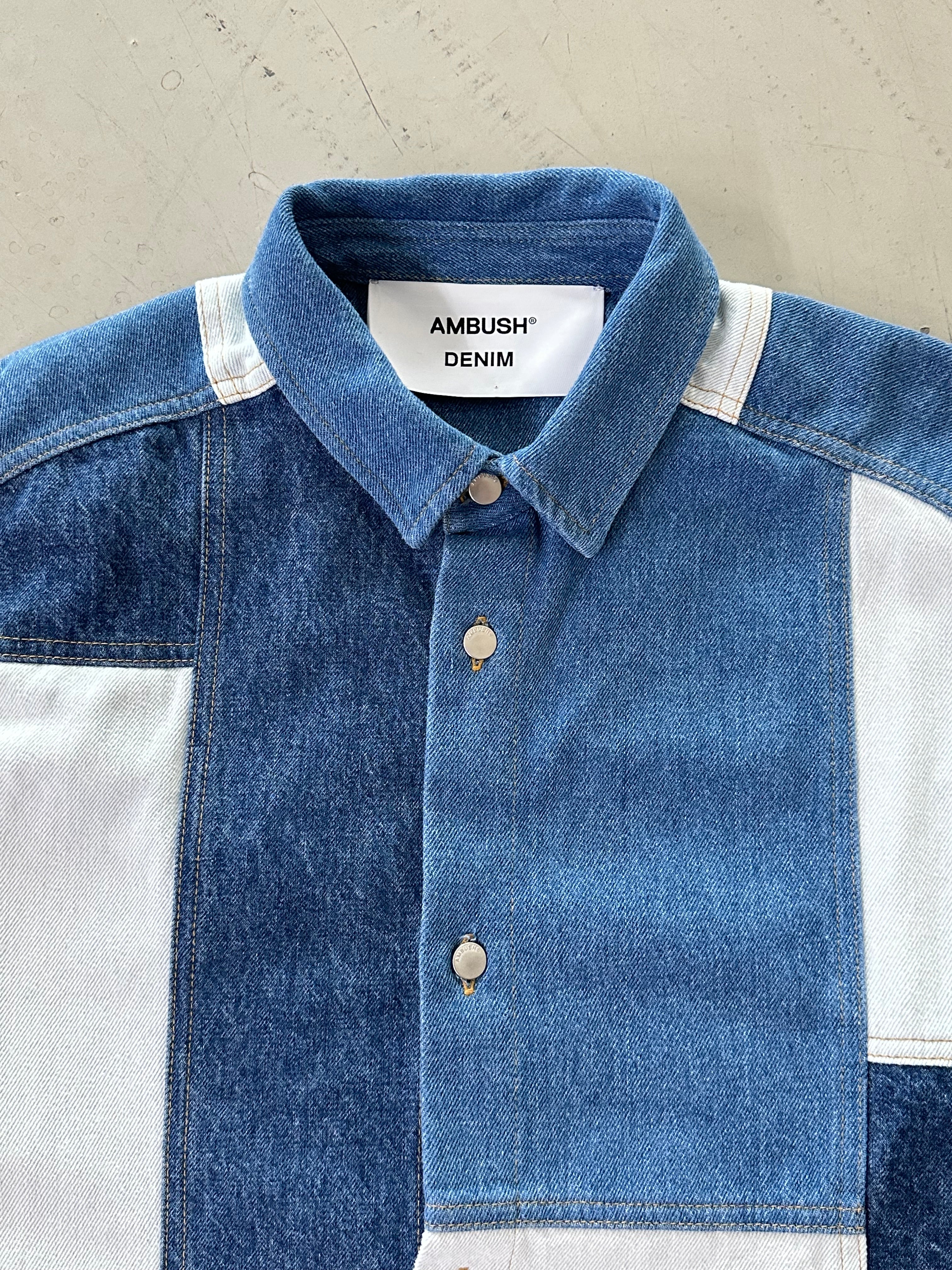 Patchwork Denim Shirt