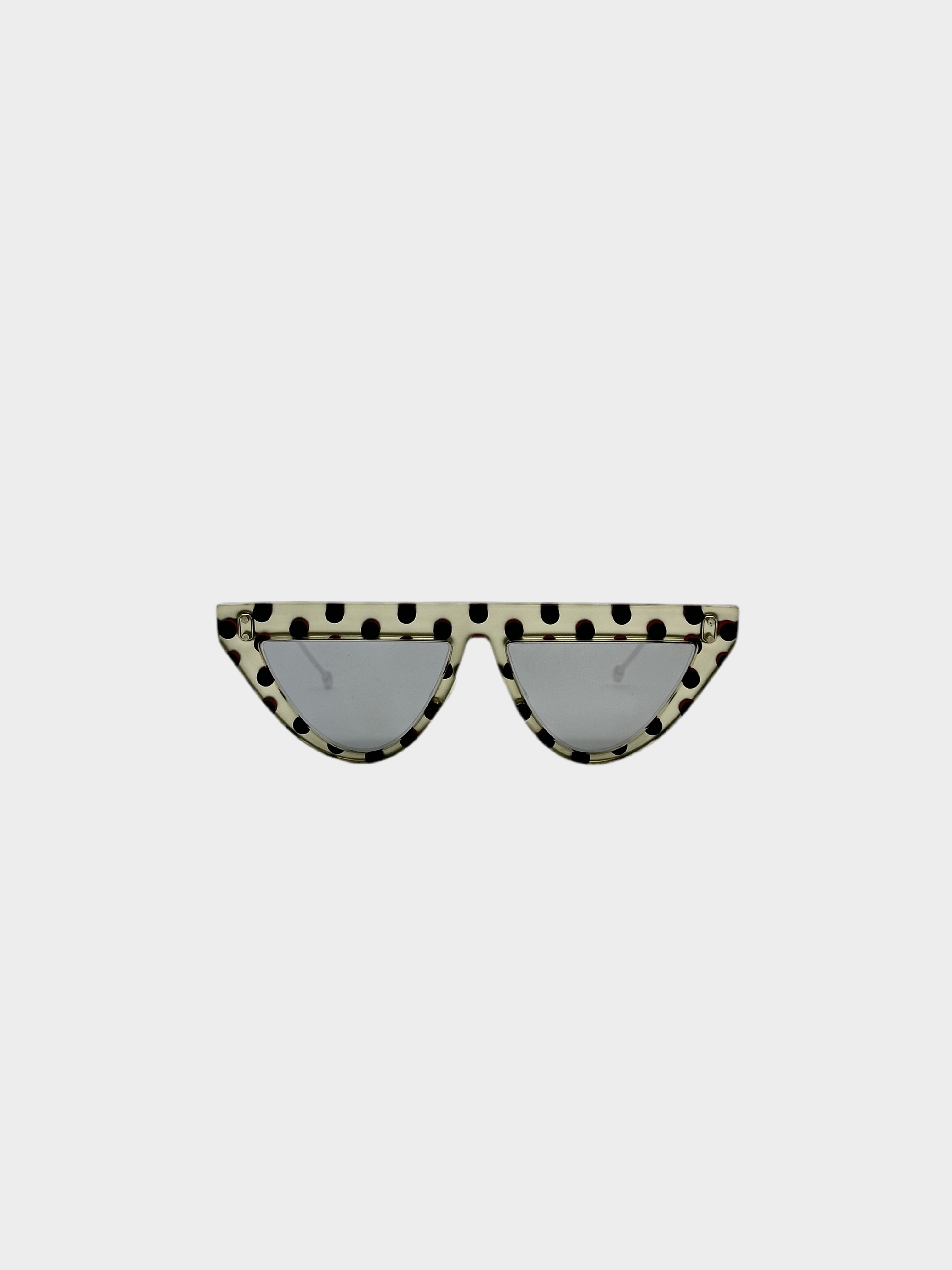 'DeFender' Dot Sunglasses