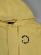 Yellow Hoodie With "23 Old Bond St. London" Print -  | dBlank