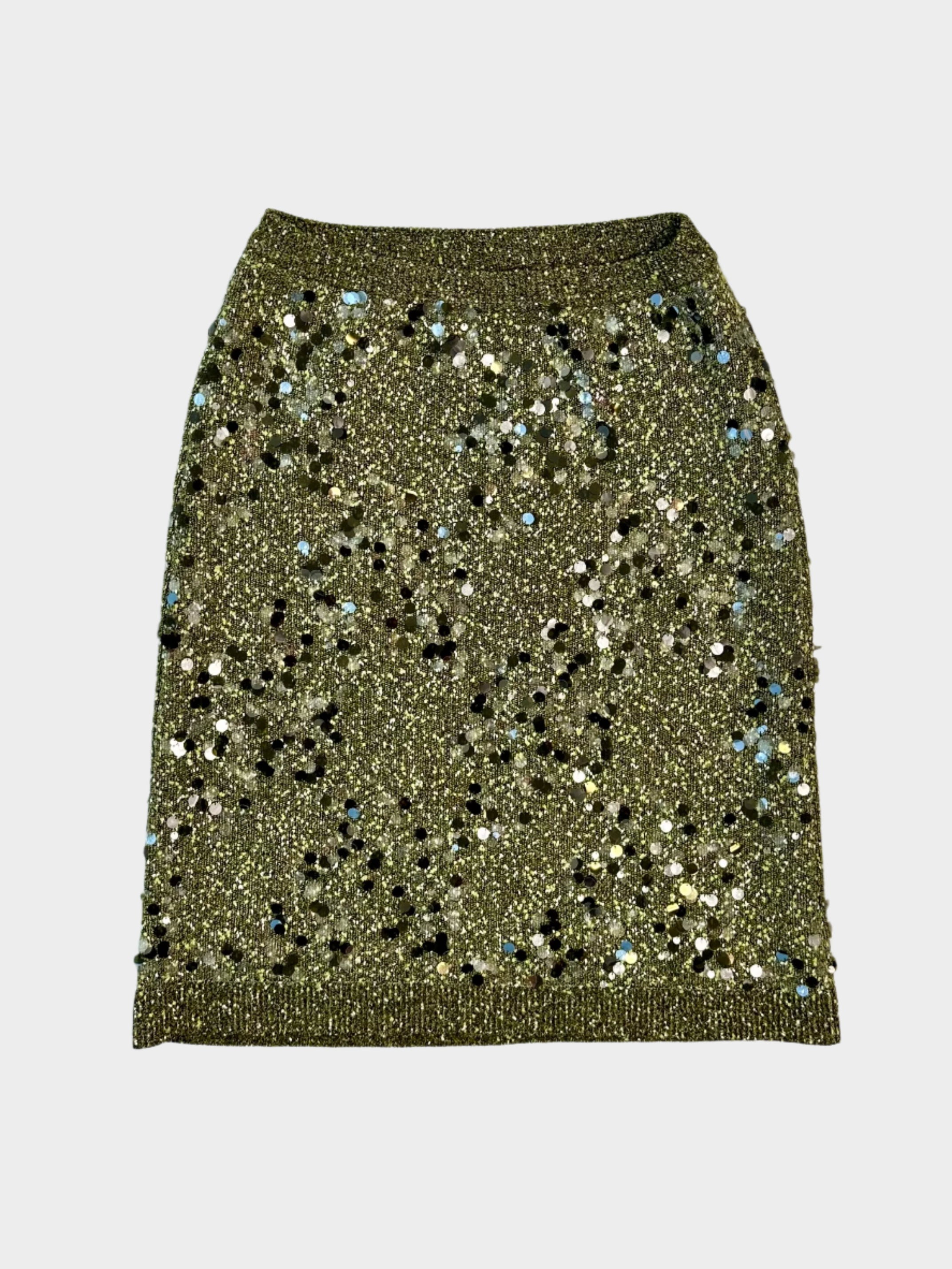 Knitted Sequin Skirt