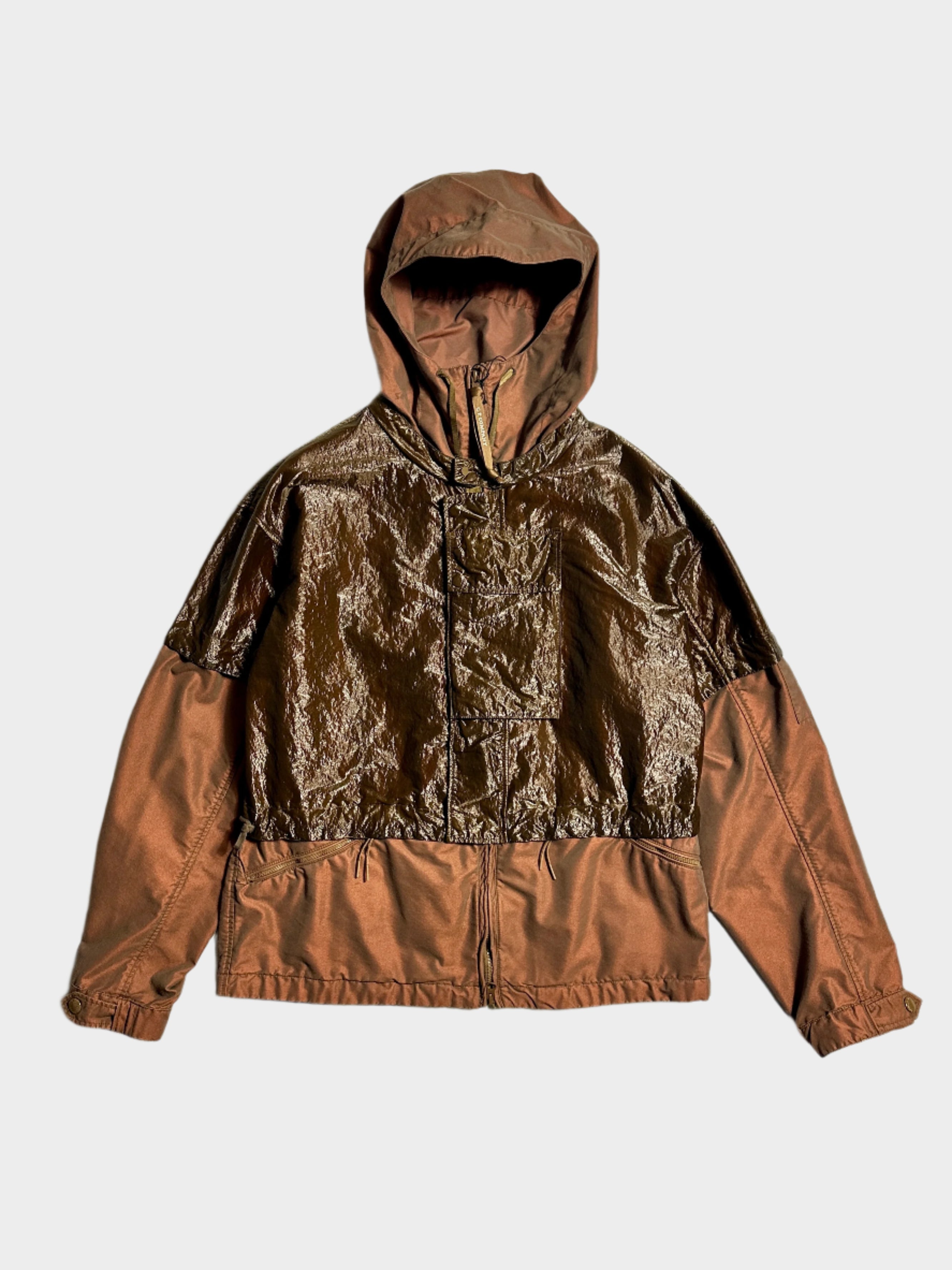 Dark Brown Field Jacket 50 Fili Tr-P