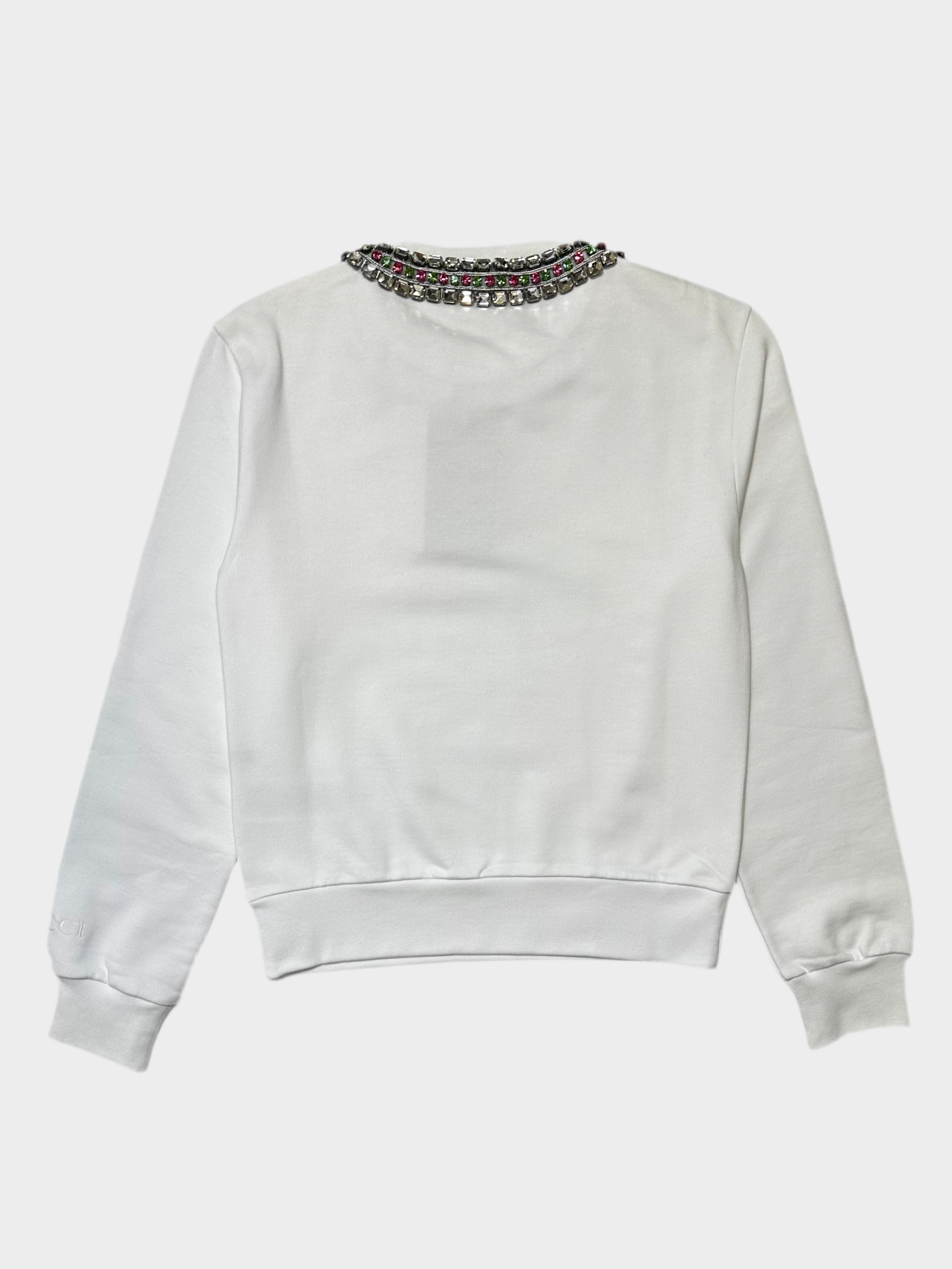 Rhinestones Crewneck Sweater