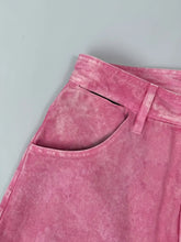 Women's Pink Straight Leg Denim Pants -  | dBlank