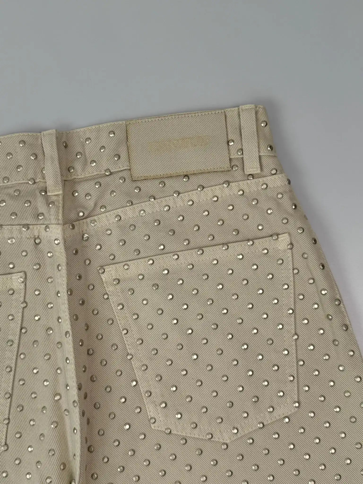 Jeans With Applied Studs