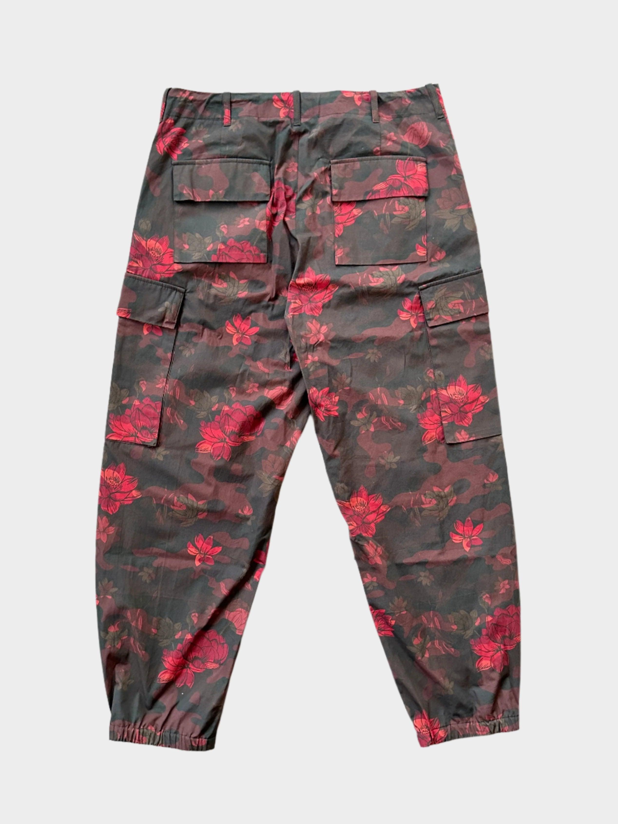 Printed Cargo Pants