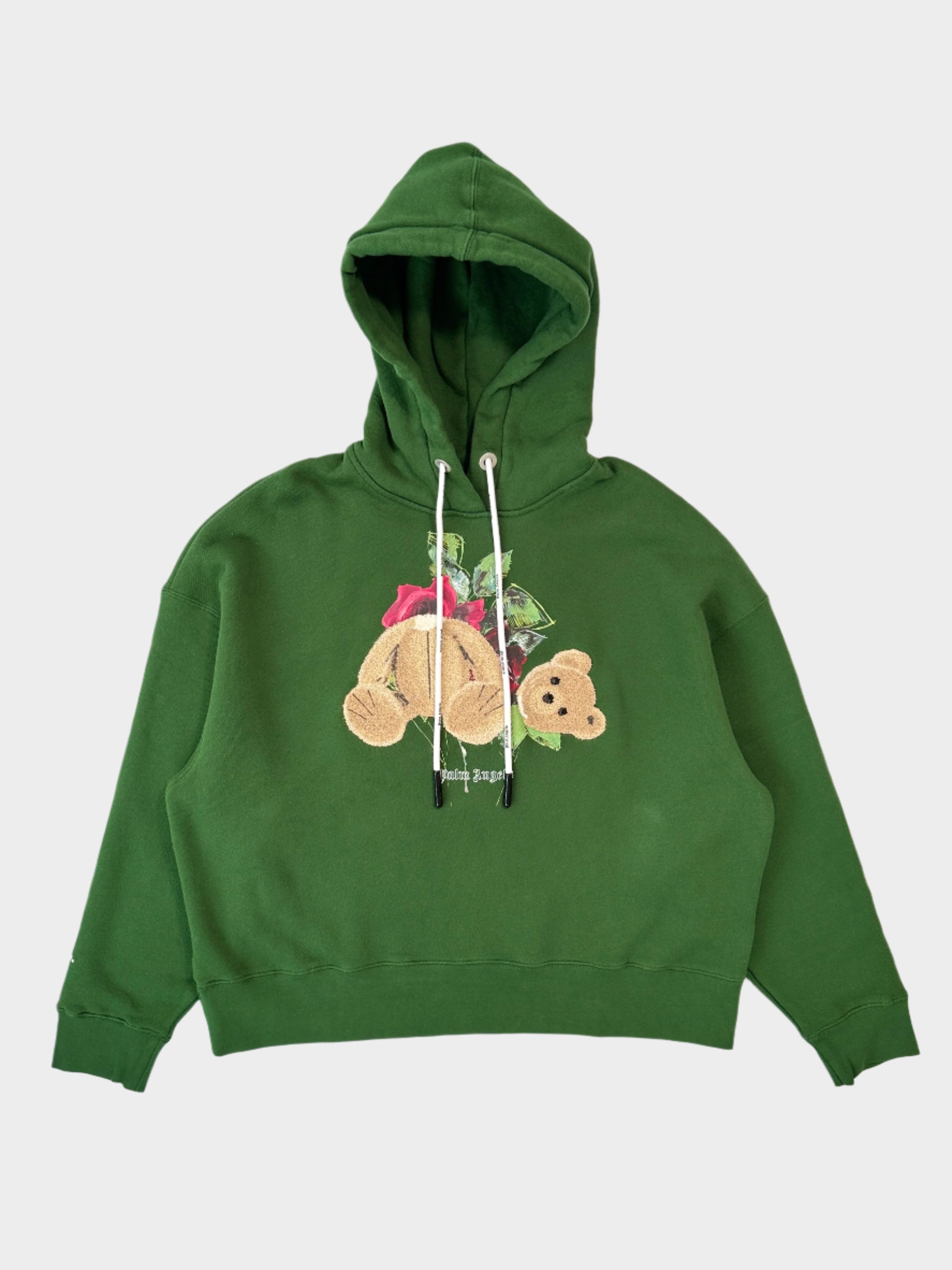 Felpa Broken Bear Con Dettaglio Floreale