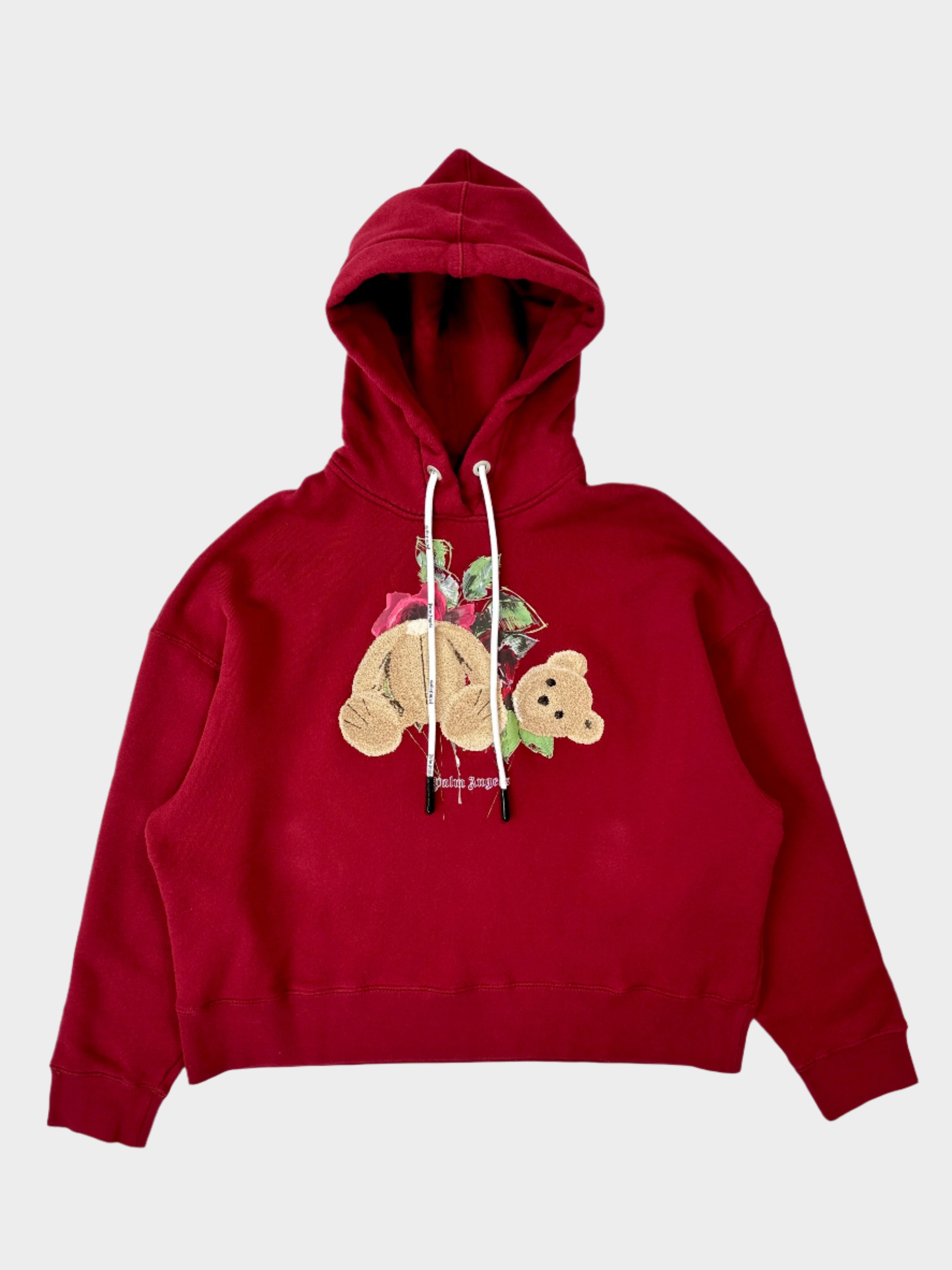 Felpa Broken Bear Con Dettaglio Floreale