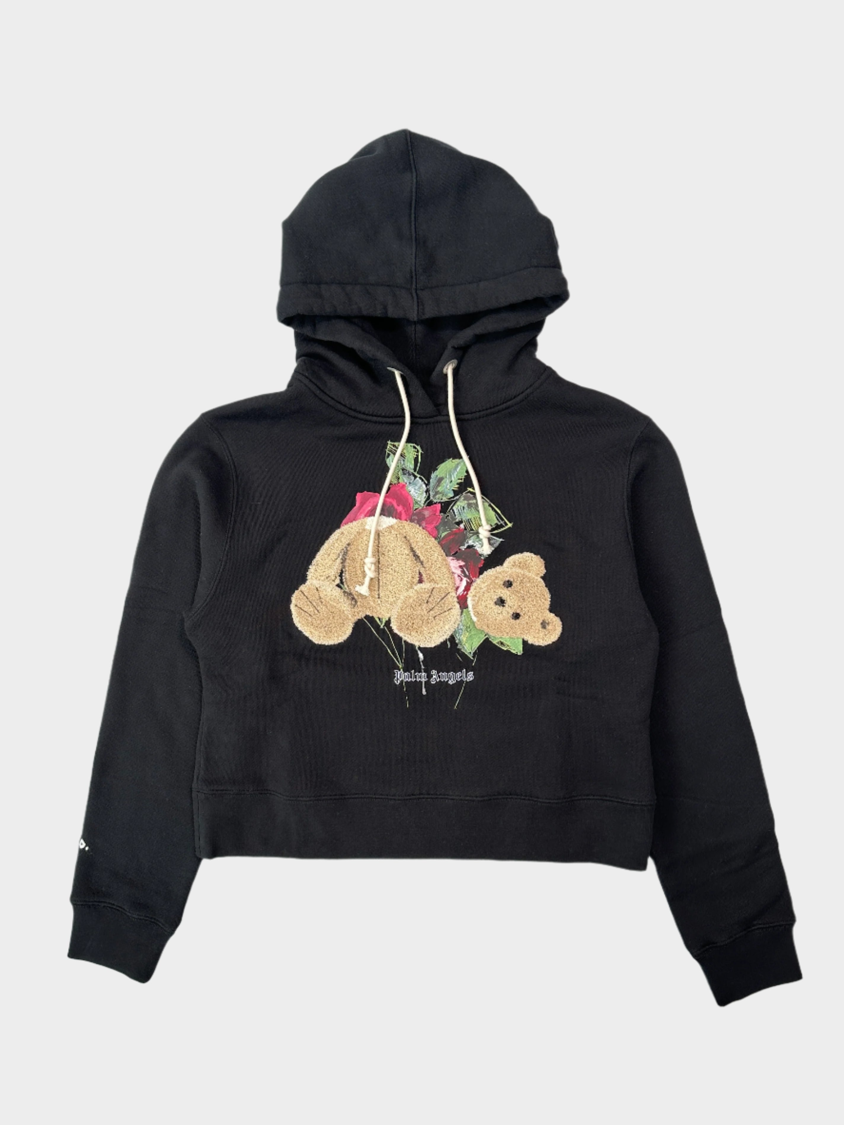 Felpa Broken Bear Con Dettaglio Floreale