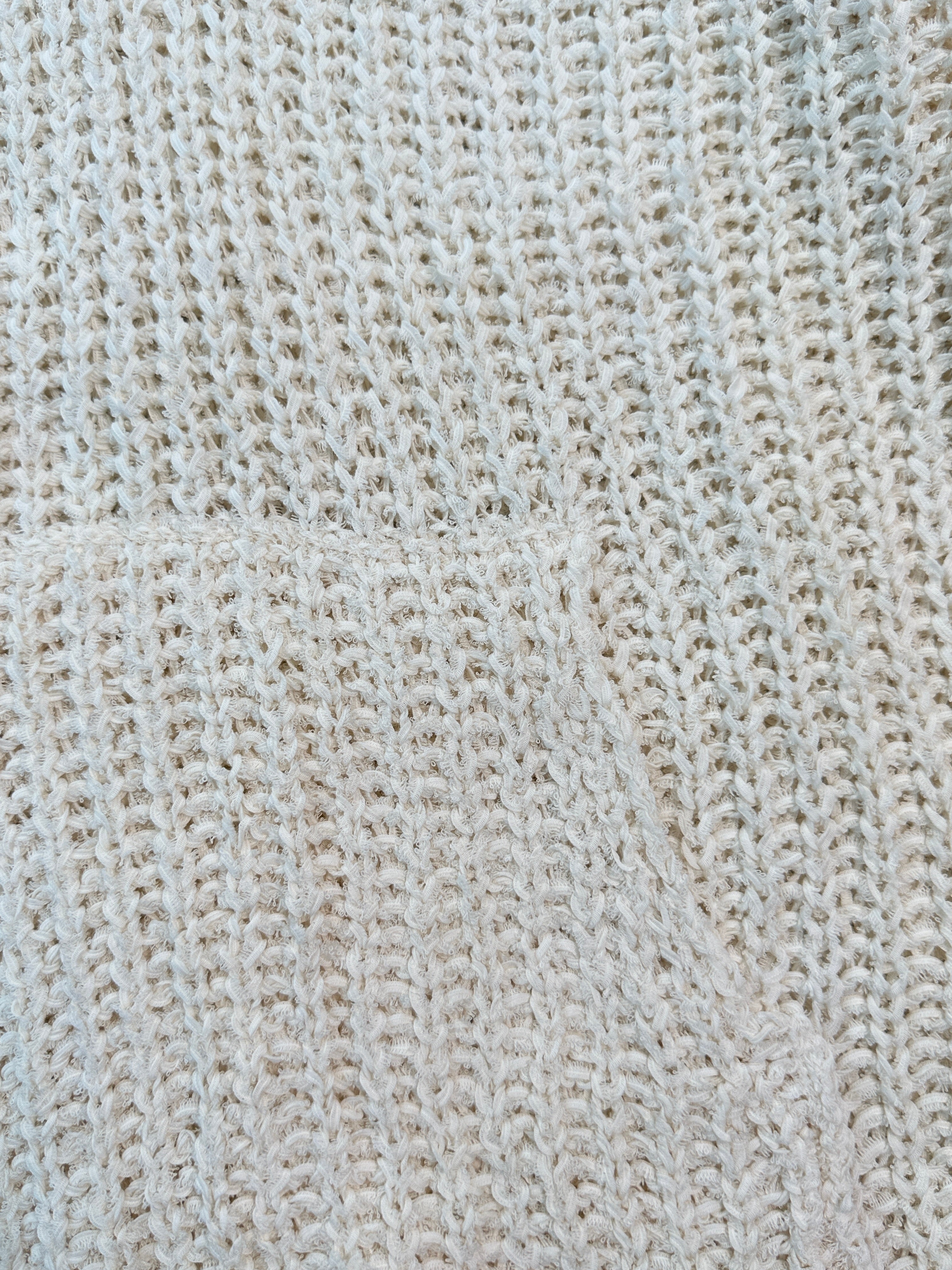 Felpa in Maglia Larga con Cappuccio