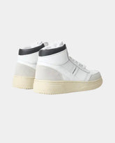High Sneakers In Action Leather With Suede Inserts And Black Detail -  | dBlank
