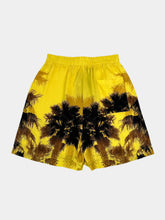 Yellow Pants With Palm Print -  | dBlank